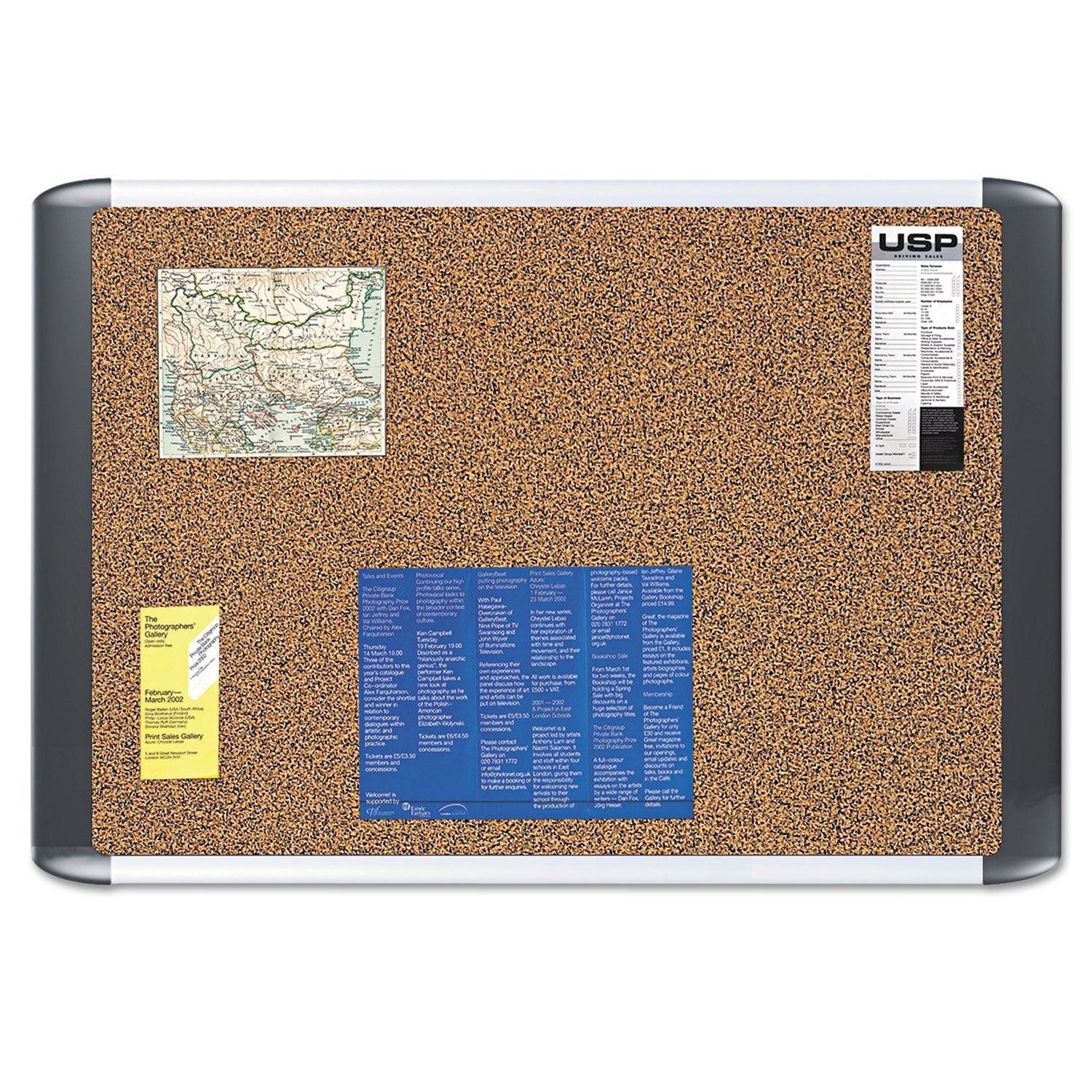 Cork Board | MasterVision® Tech 36x24 Tan