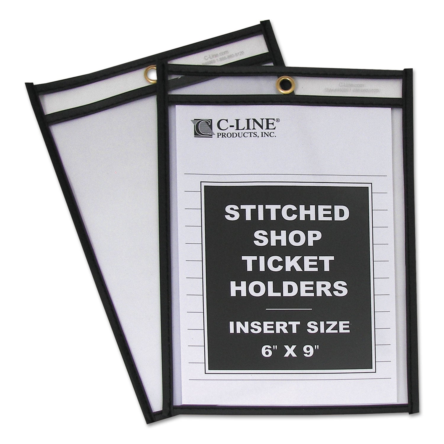 C-Line Shop Ticket Holders | Stitched 6x9 Clear