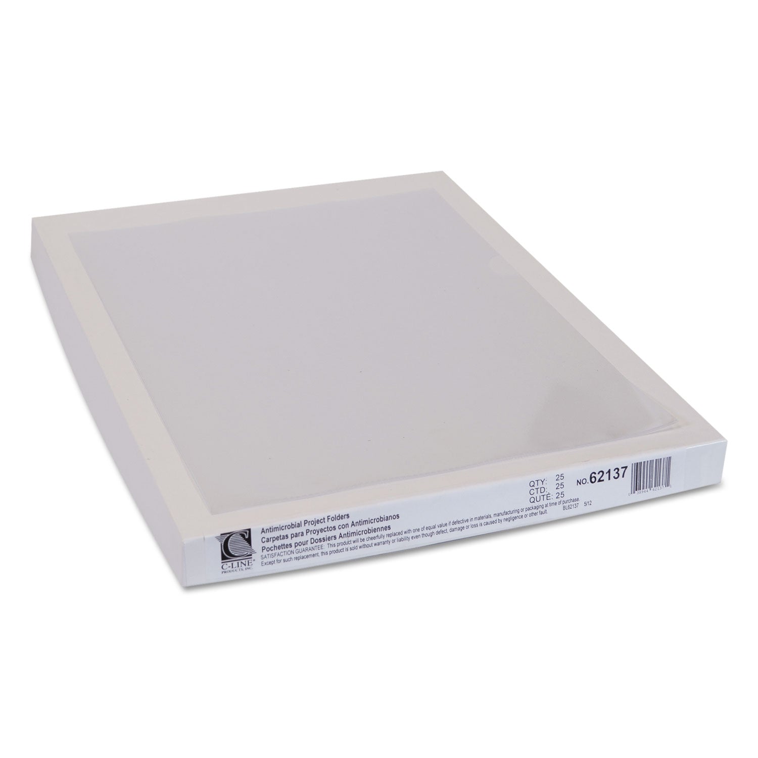 Antimicrobial Poly Project Folders | 25/Box