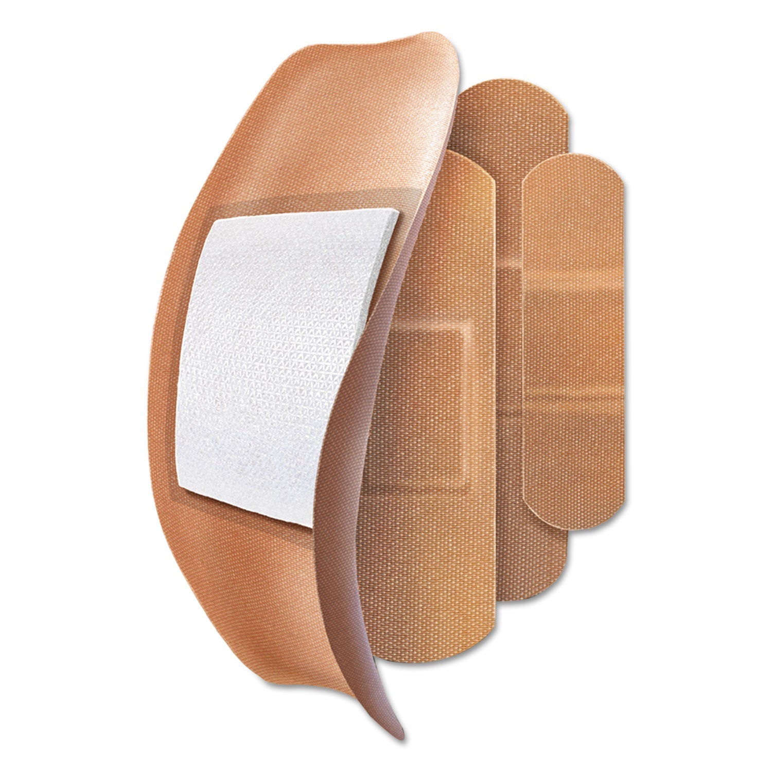 Curad® Flex Fabric Bandages, Assorted Sizes, 100/box