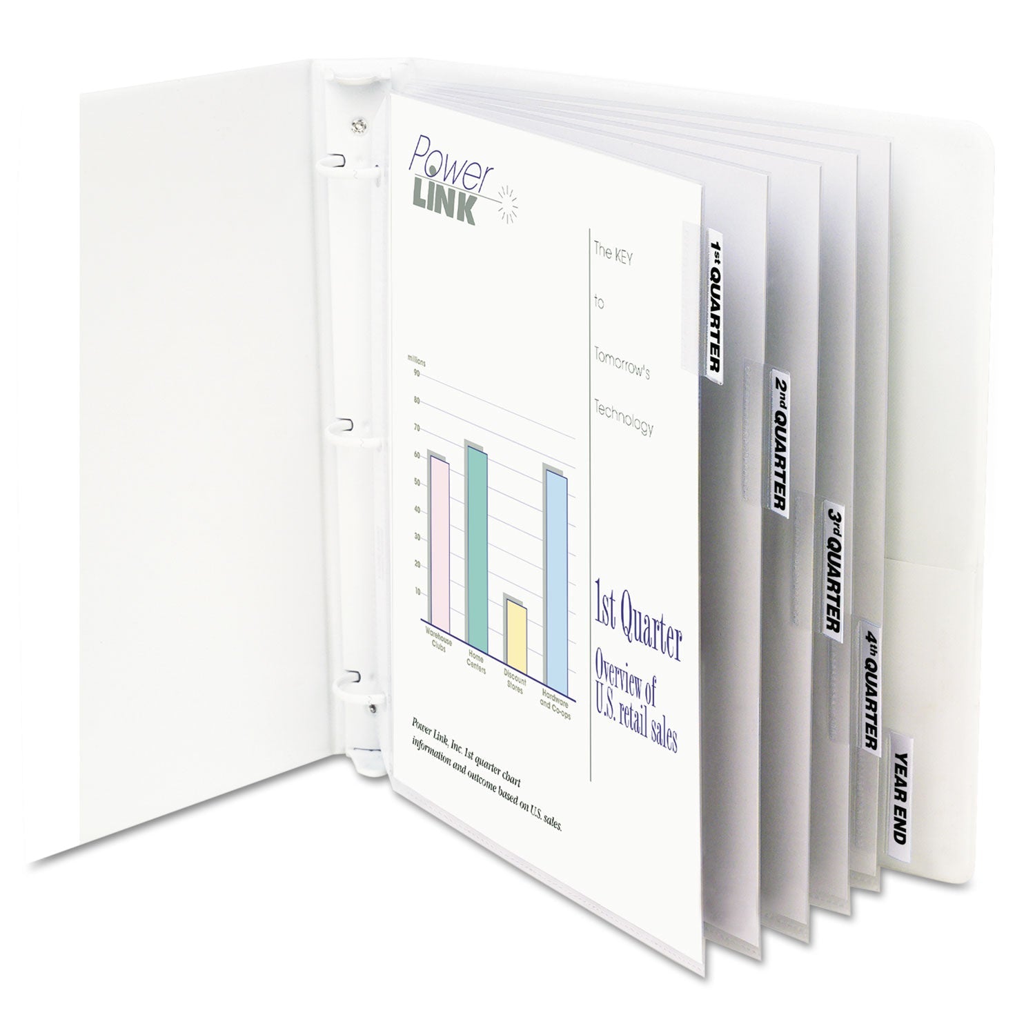Sheet Protectors with Index Tabs | 5/Set
