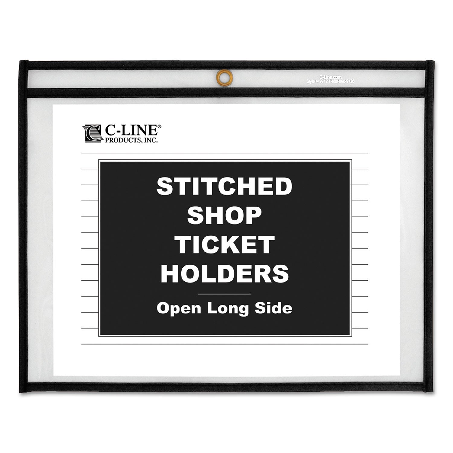 Shop Ticket Holders | 12x9 Clear, 25/Box