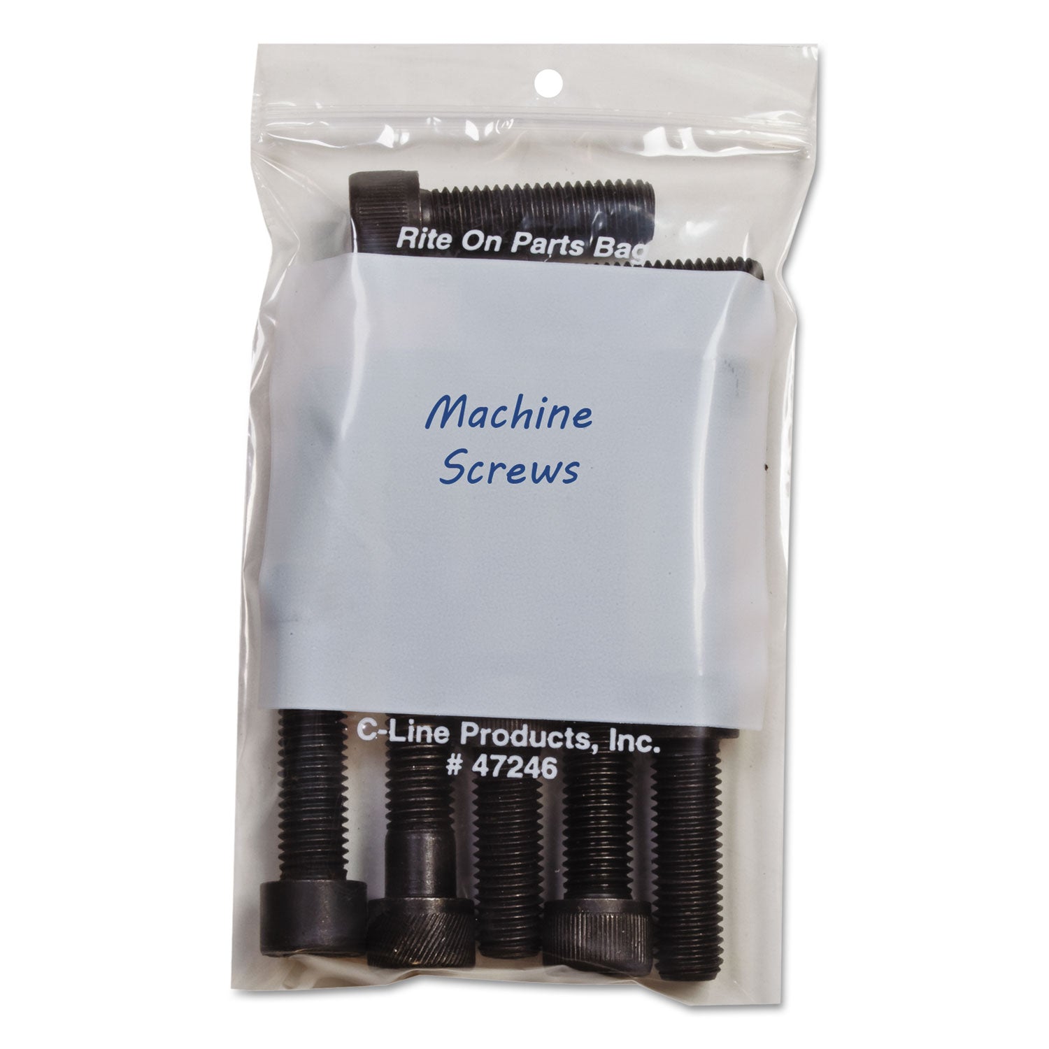 Write-On Poly Bags | 4x6 Clear, 1,000/Carton