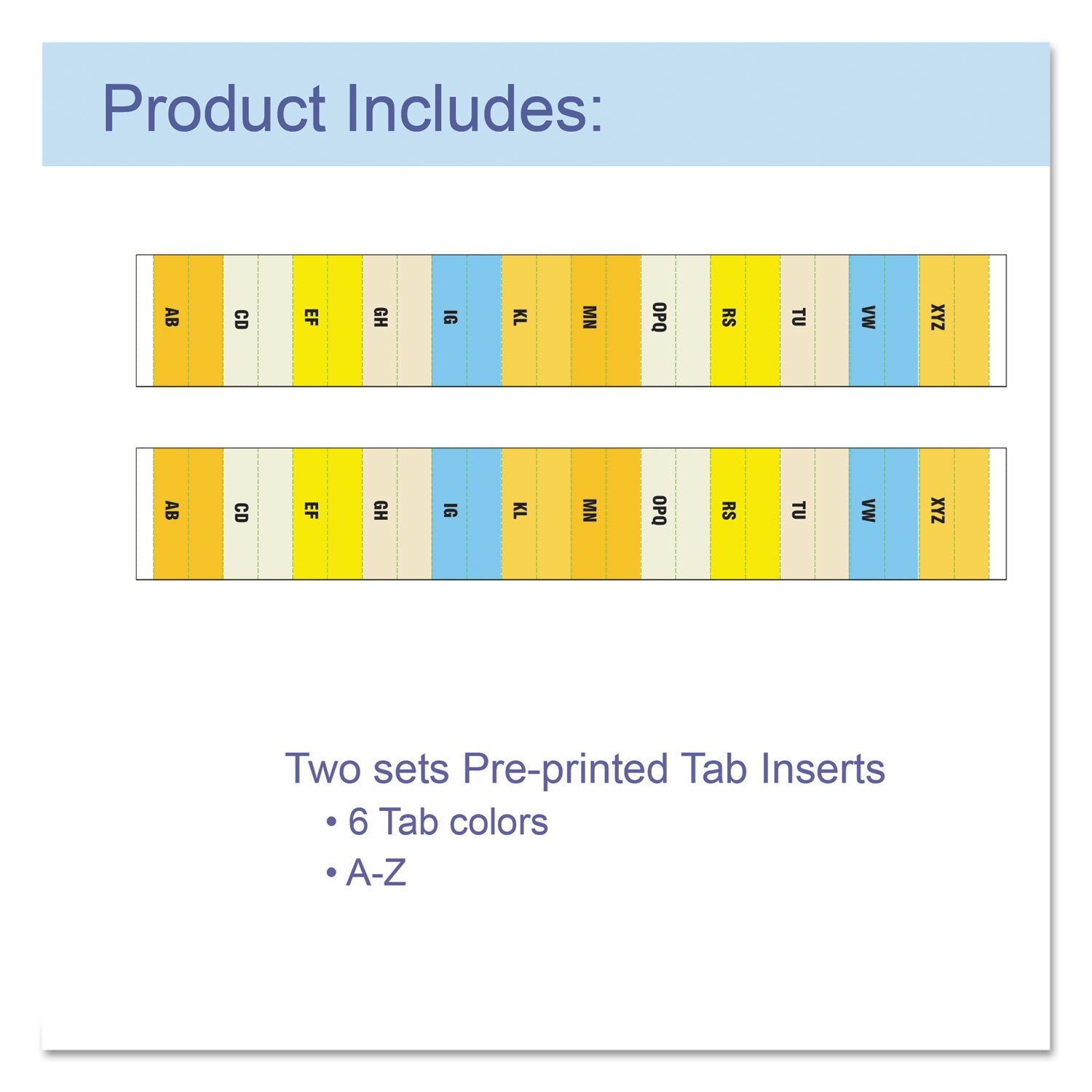 C-Line® 13-Pocket Expanding File, 9.25" Expansion, 13 Sections, 1/6-Cut Tabs, Letter Size, Blue