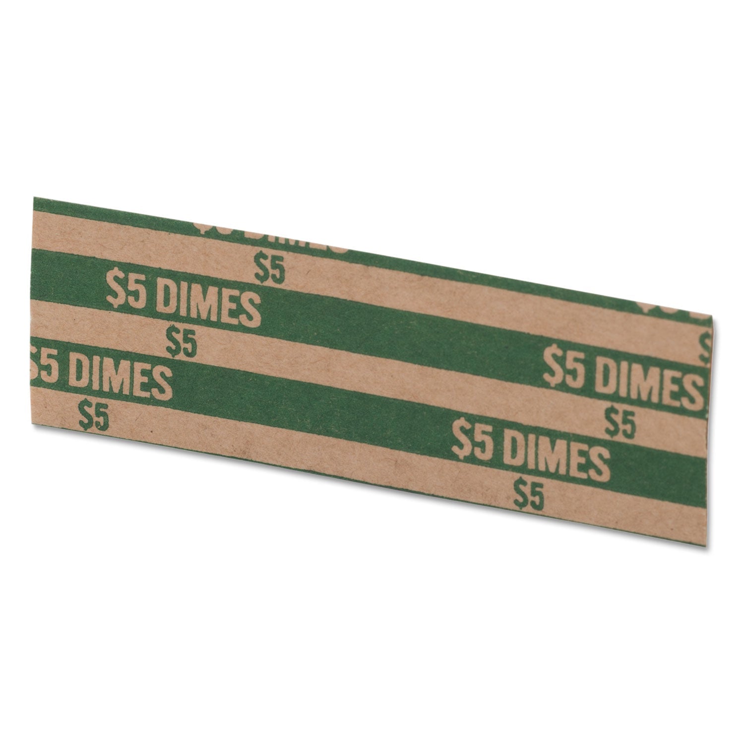 Pap-R Products Flat Coin Wrappers, Dimes, $5, 1000 Wrappers/box