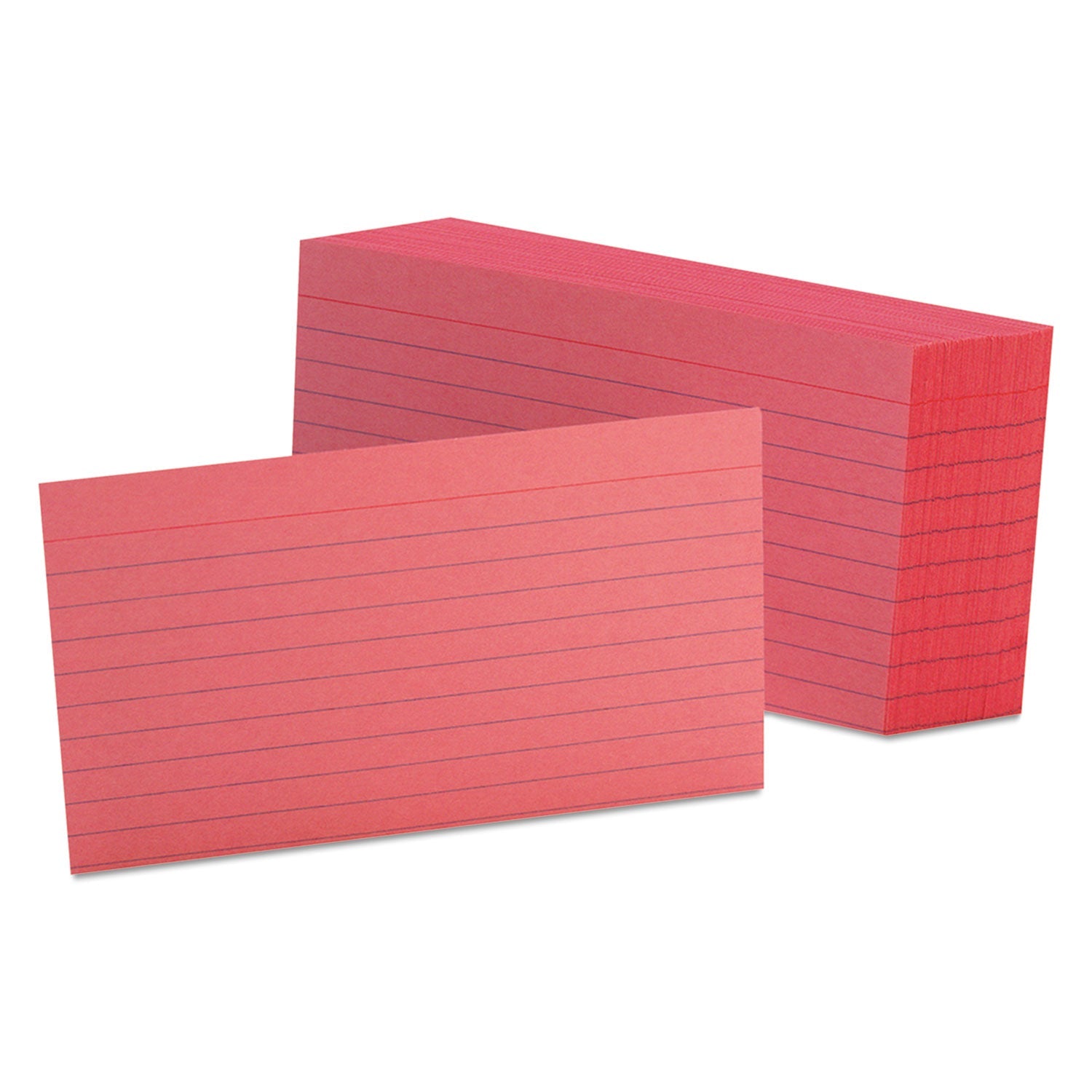 Oxford Ruled Index Cards | 3x5 Cherry 100/Pack
