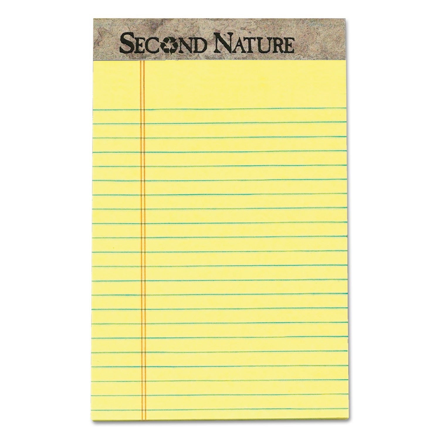 TOPS Recycled Ruled Pads | 5x8 Canary Dozen