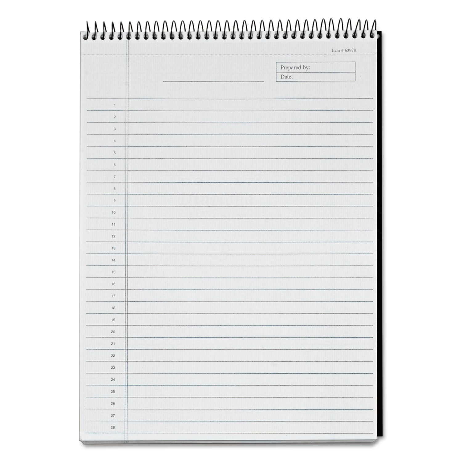 TOPS Docket Diamond Top-Wire Ruled Planning Pad