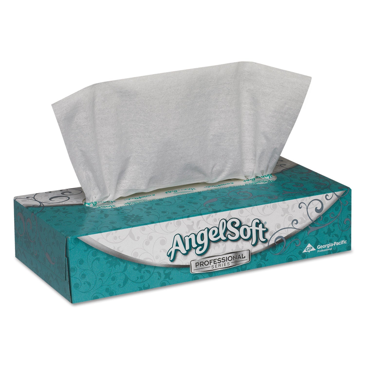 Georgia Pacific® Professional Premium Facial Tissues in Flat Box, 2-Ply, White, 100 Sheets, 30 Boxes/Carton