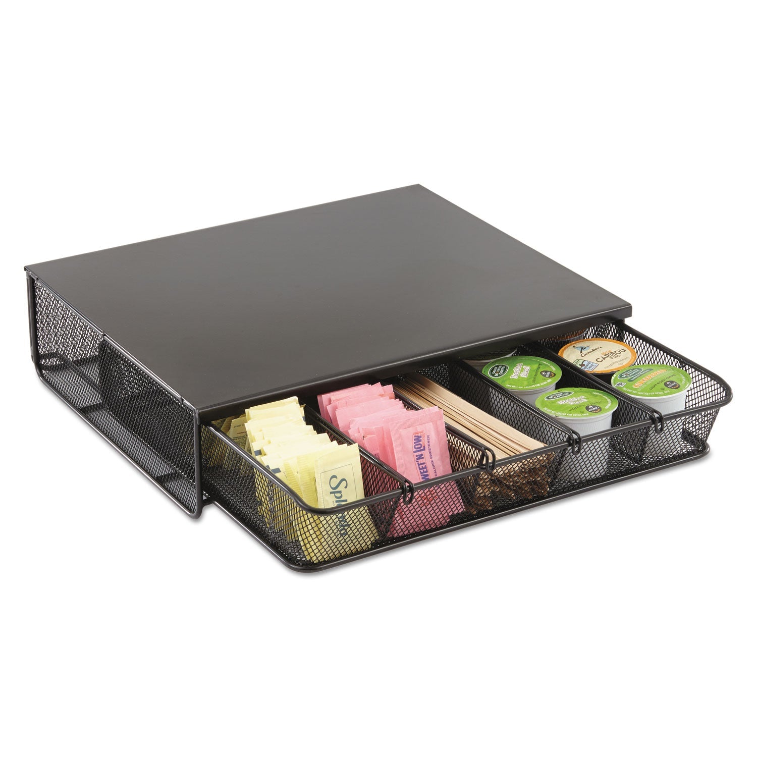 One Drawer Hospitality Organizer | Black Mesh