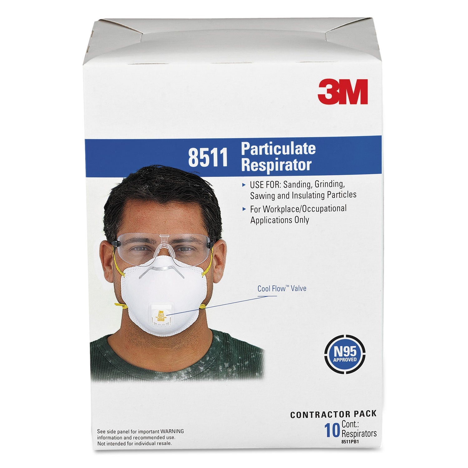 3M Particulate Respirator with Cool Flow Valve