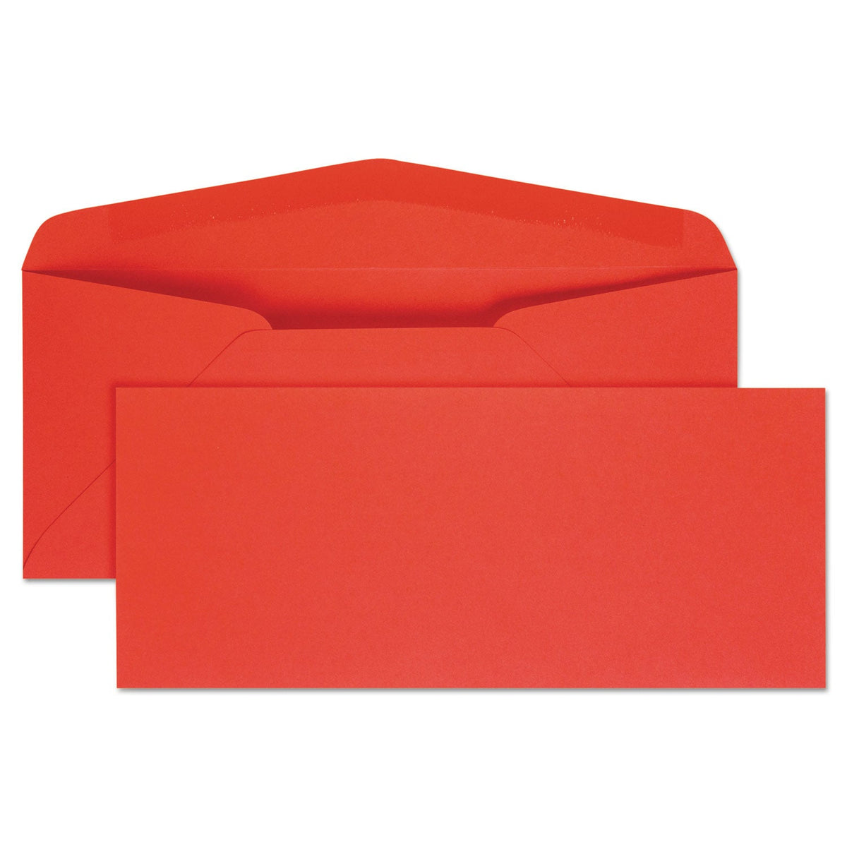 Colored Envelope | #10, Red, 25/Pack, Quality Park™