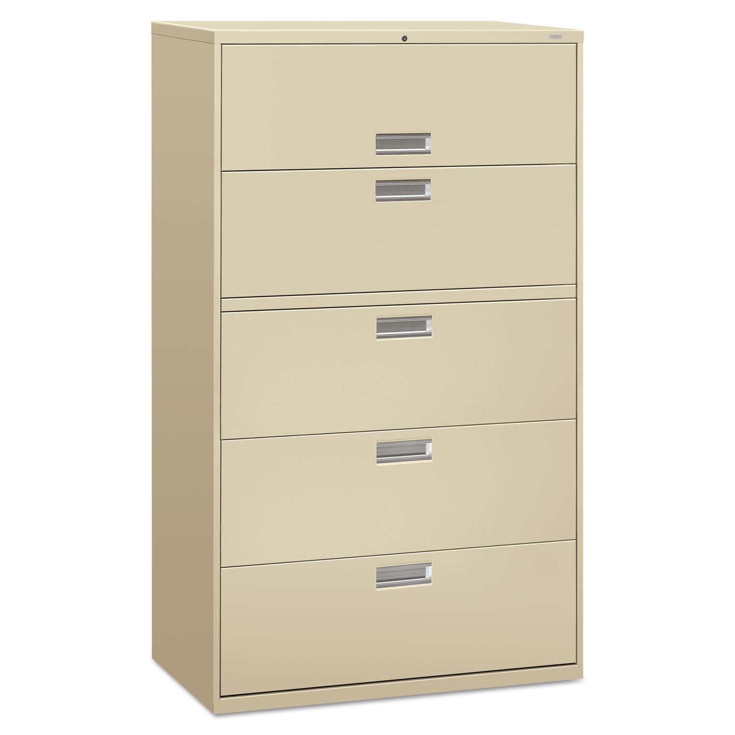 4-Drawer Lateral File with Shelf | HON®, Putty