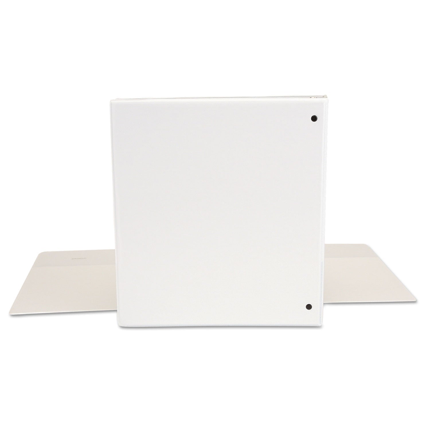 Universal® Economy Round Ring View Binder, 3 Rings, 1" Capacity, 11 X 8.5, White
