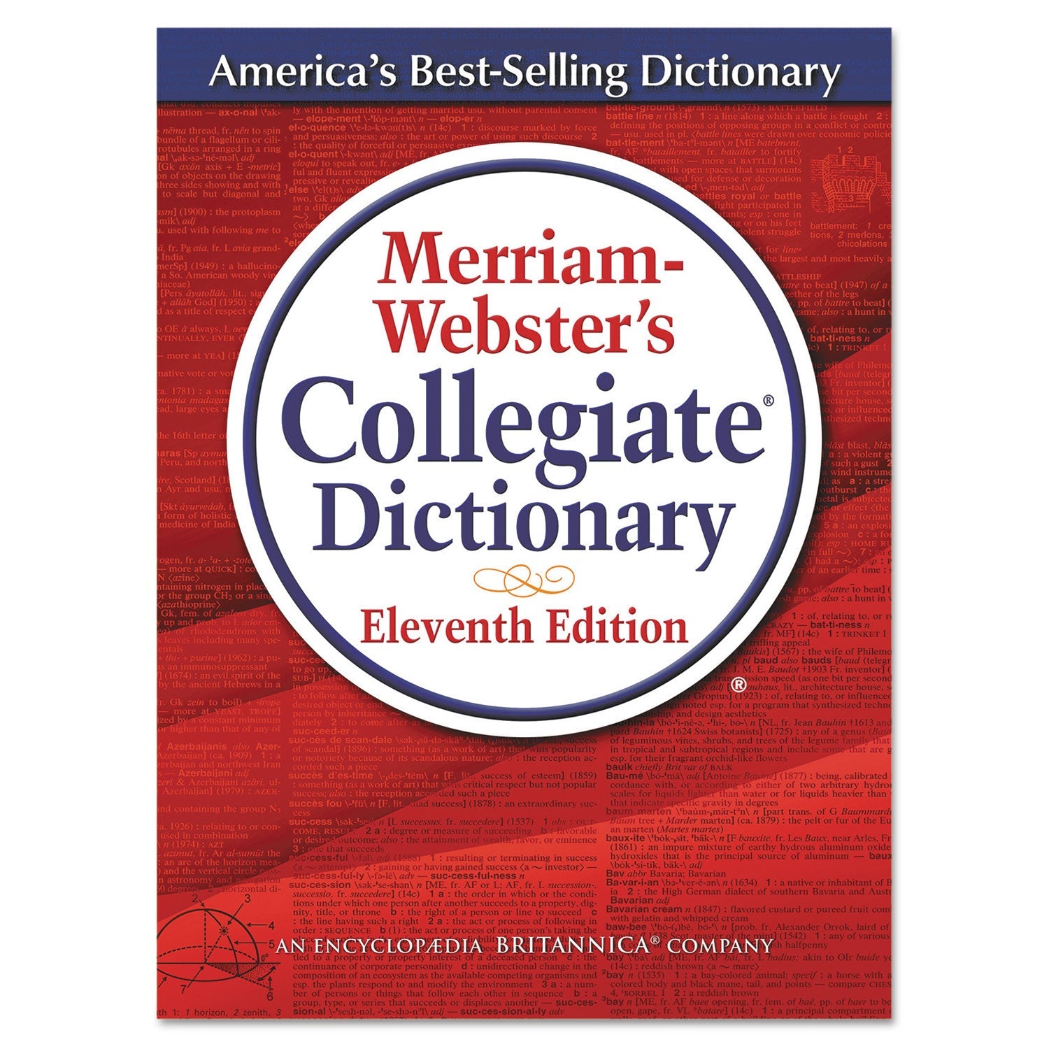 Merriam Webster® Merriam-Webster's Collegiate Dictionary, 11th Edition, Hardcover, 1,664 Pages