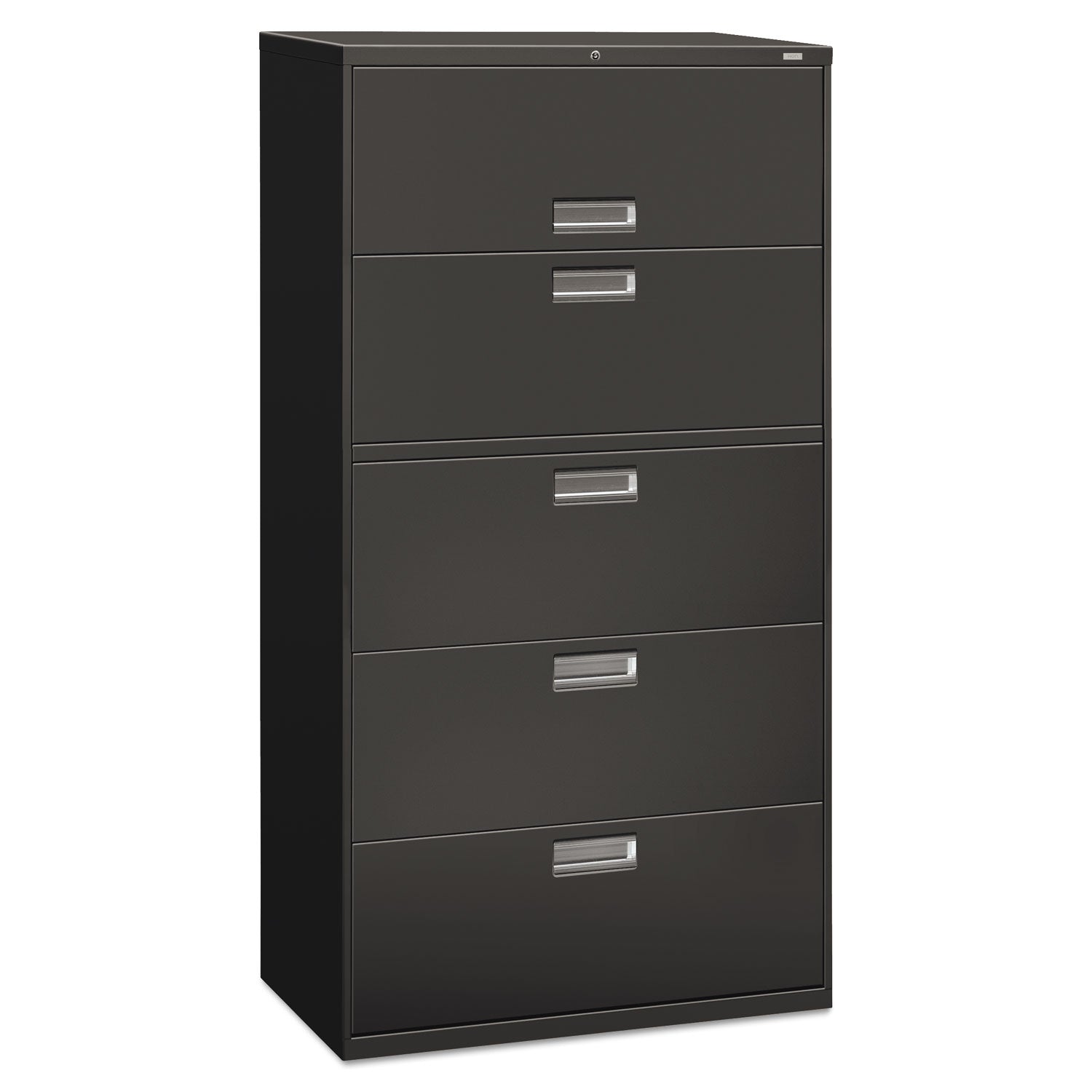 Lateral File Cabinet | HON 4-Drawer, Charcoal