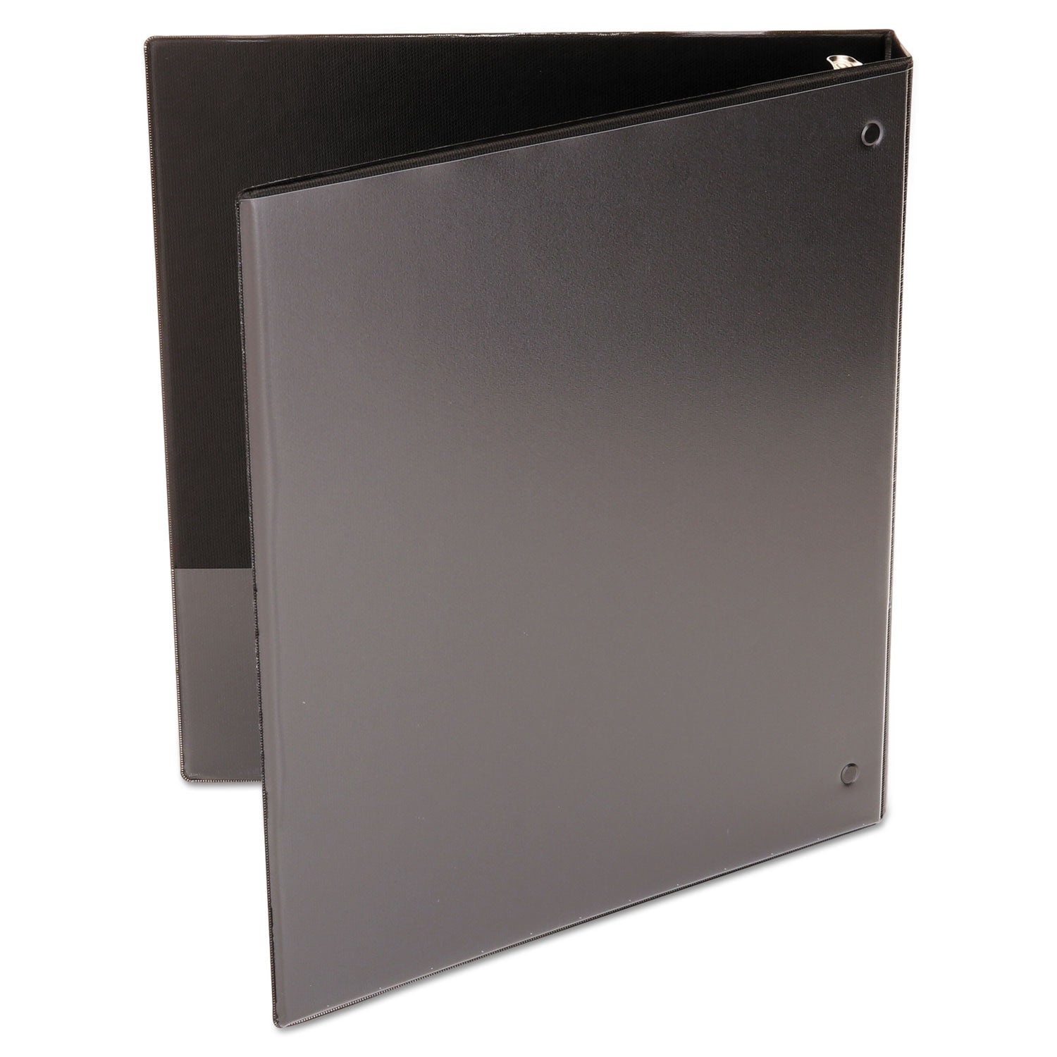 Universal® Economy Round Ring View Binder, 3 Rings, 1" Capacity, 11 X 8.5, Black