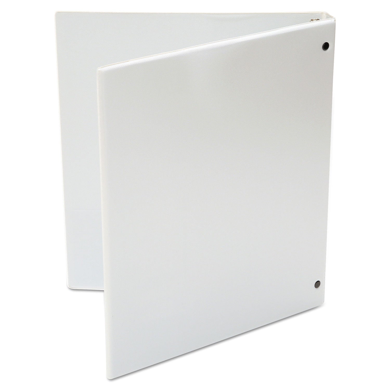 Universal® Economy Round Ring View Binder, 3 Rings, 0.5" Capacity, 11 X 8.5, White