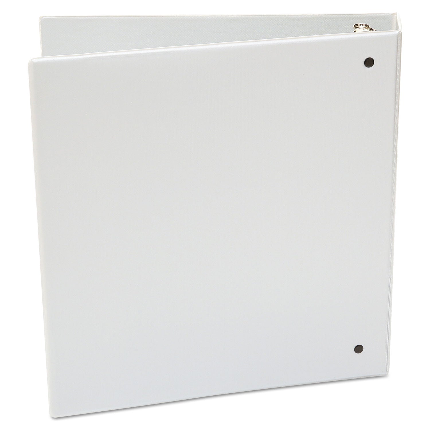 Universal® Economy Round Ring View Binder, 3 Rings, 1.5" Capacity, 11 X 8.5, White