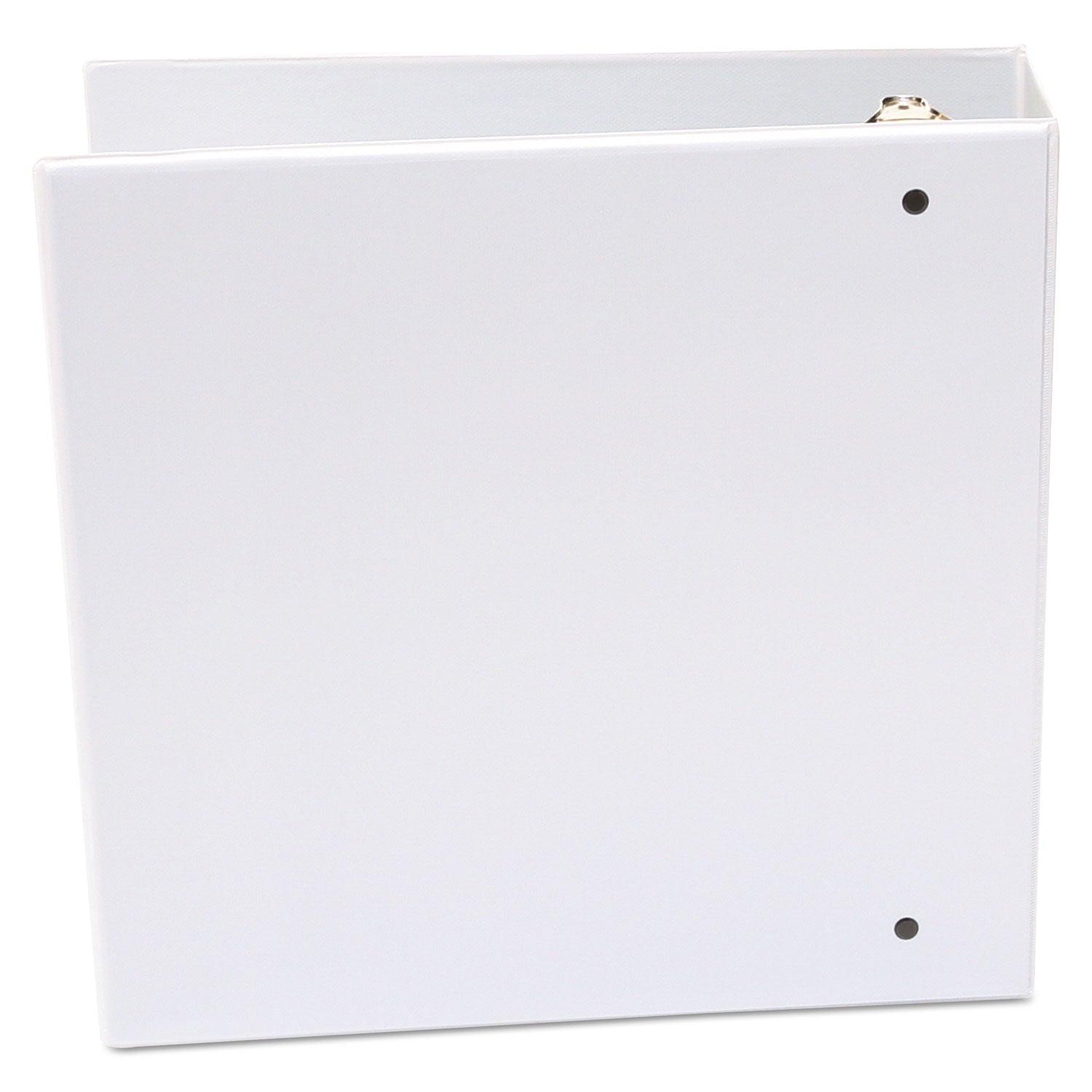 Universal® Economy Round Ring View Binder, 3 Rings, 3" Capacity, 11 X 8.5, White