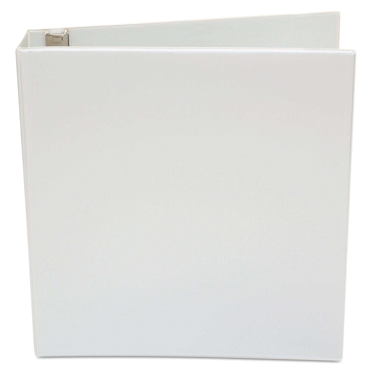 Universal® Economy Round Ring View Binder, 3 Rings, 1.5" Capacity, 11 X 8.5, White
