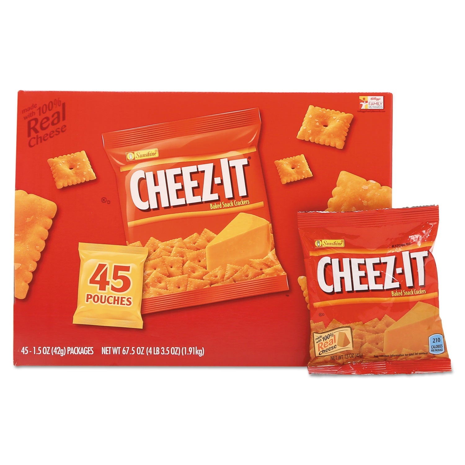 Cheez-It Crackers | Original, 45-Pack