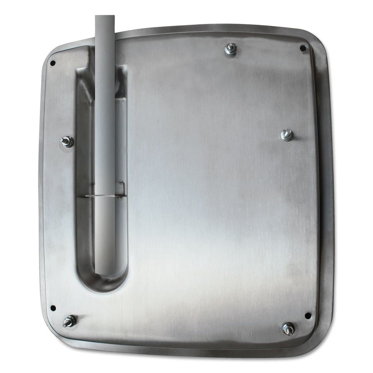 WORLD DRYER® VERDEdri Hand Dryer Top Entry Adapter Kit, 1.25 x 14.38 x 13.5, Stainless