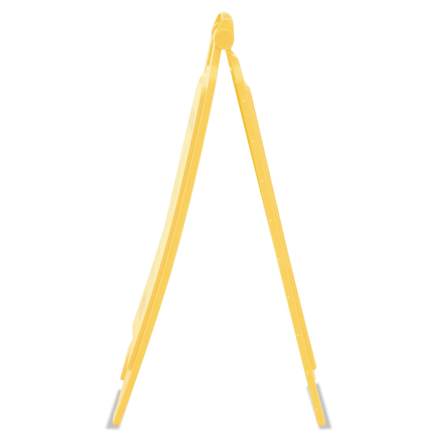 Rubbermaid® Commercial Caution Wet Floor Sign, 11 X 12 X 25, Bright Yellow