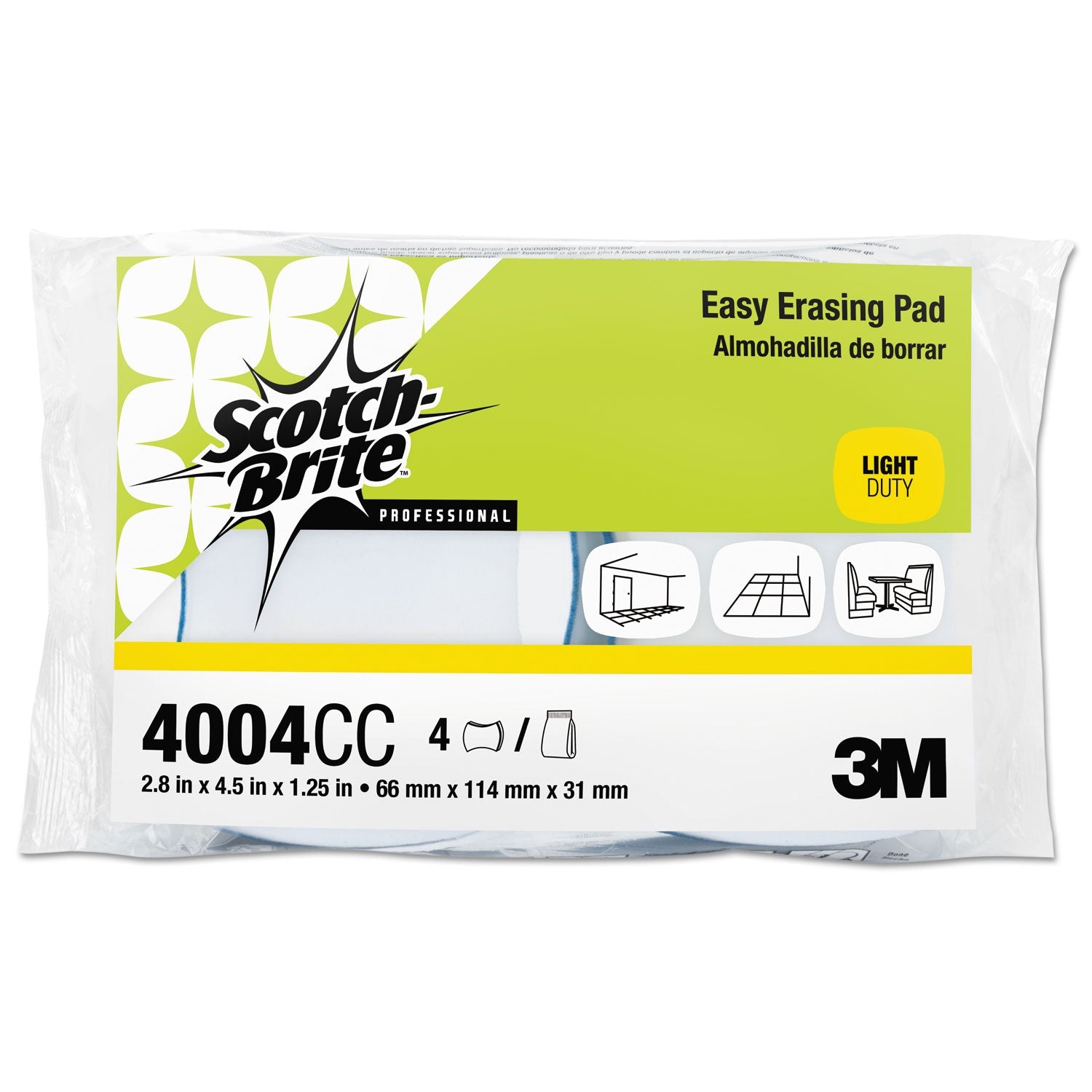 Easy Erasing Pad | For Stains | 12-Carton