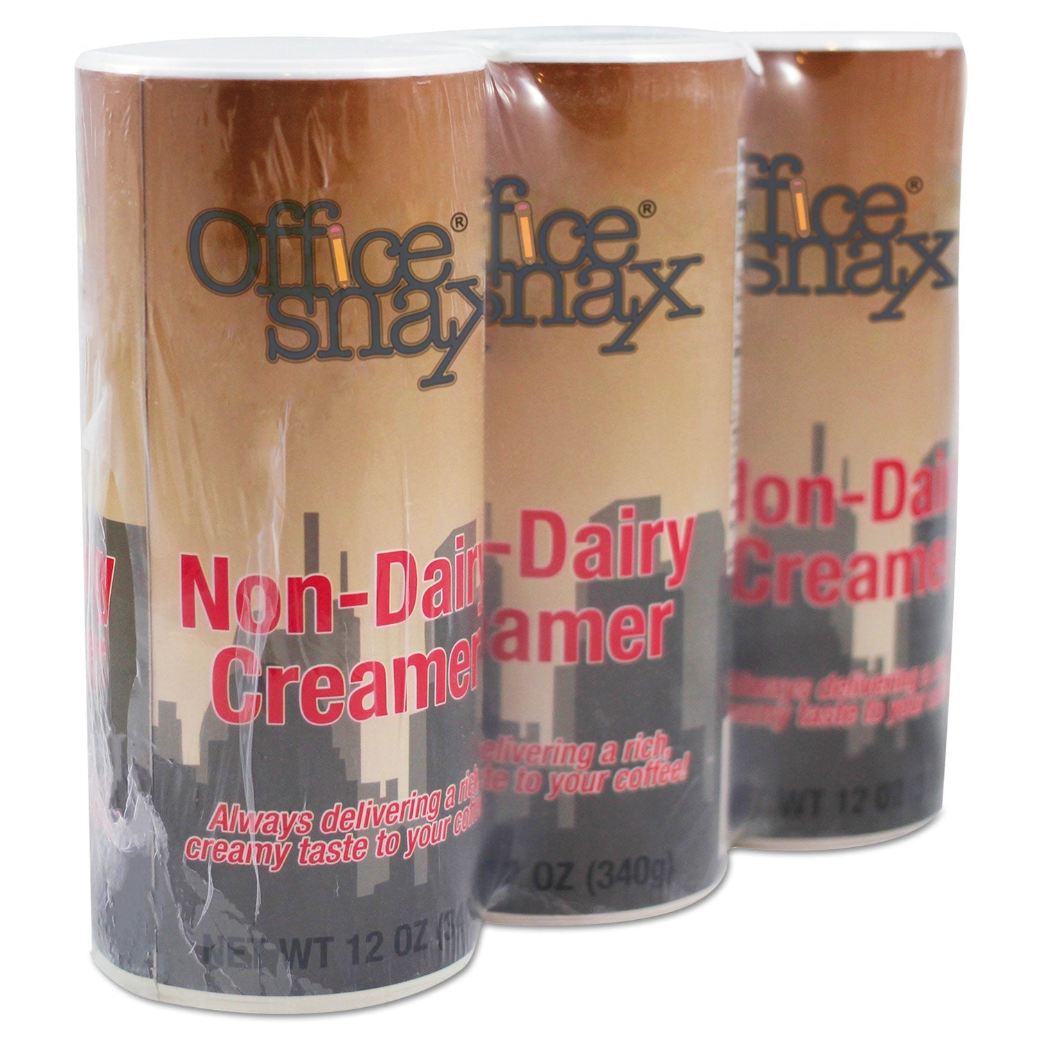Powdered Non-Dairy Creamer | 12oz Canister, 3/Pack