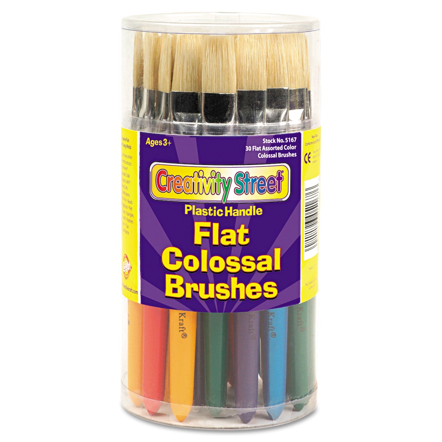 Colossal Brush Set | 30-Piece, Creativity Street®