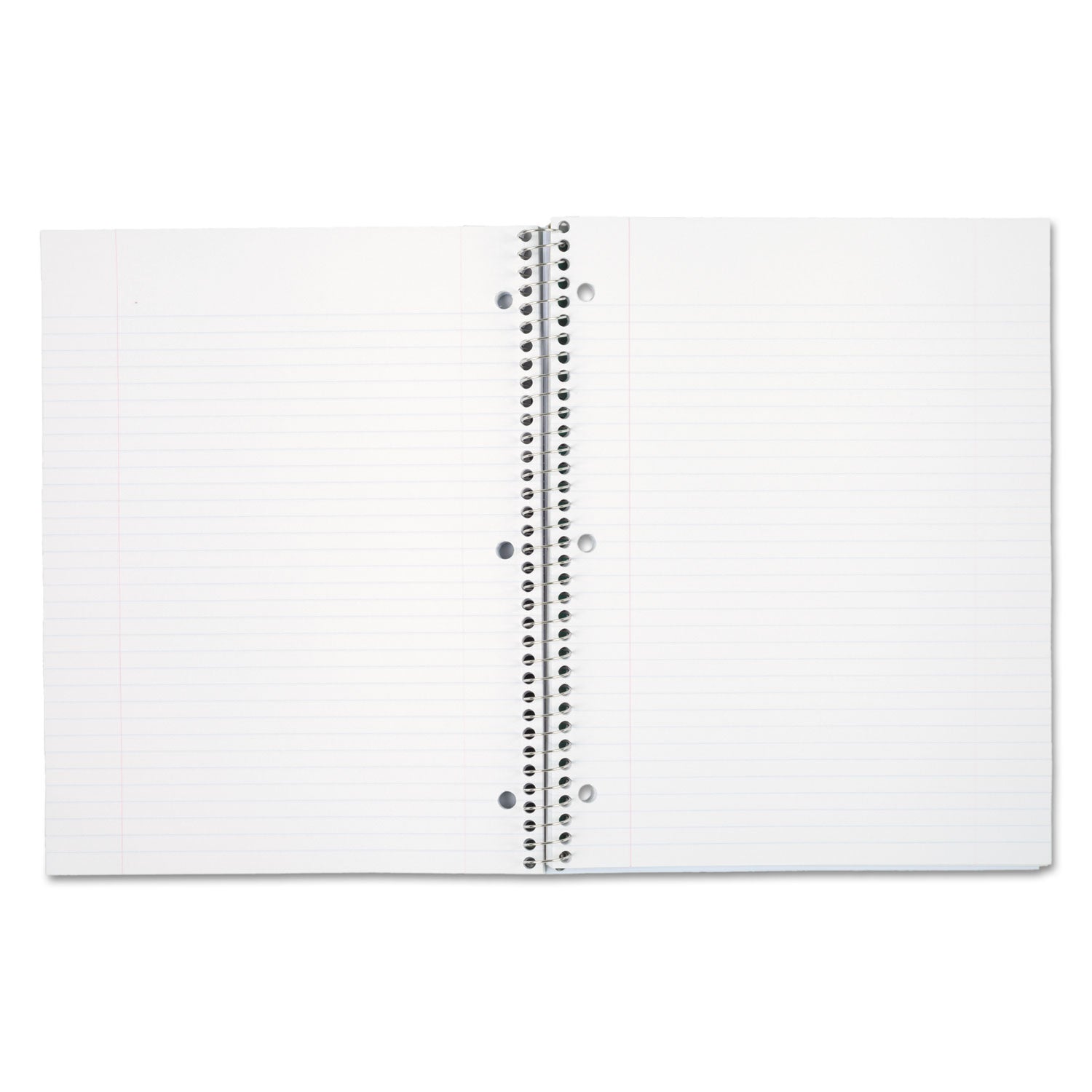 Mead® Spiral Notebook, 3-Subject, Medium/College Rule, Randomly Assorted Cover Color, (120) 11 x 8 Sheets