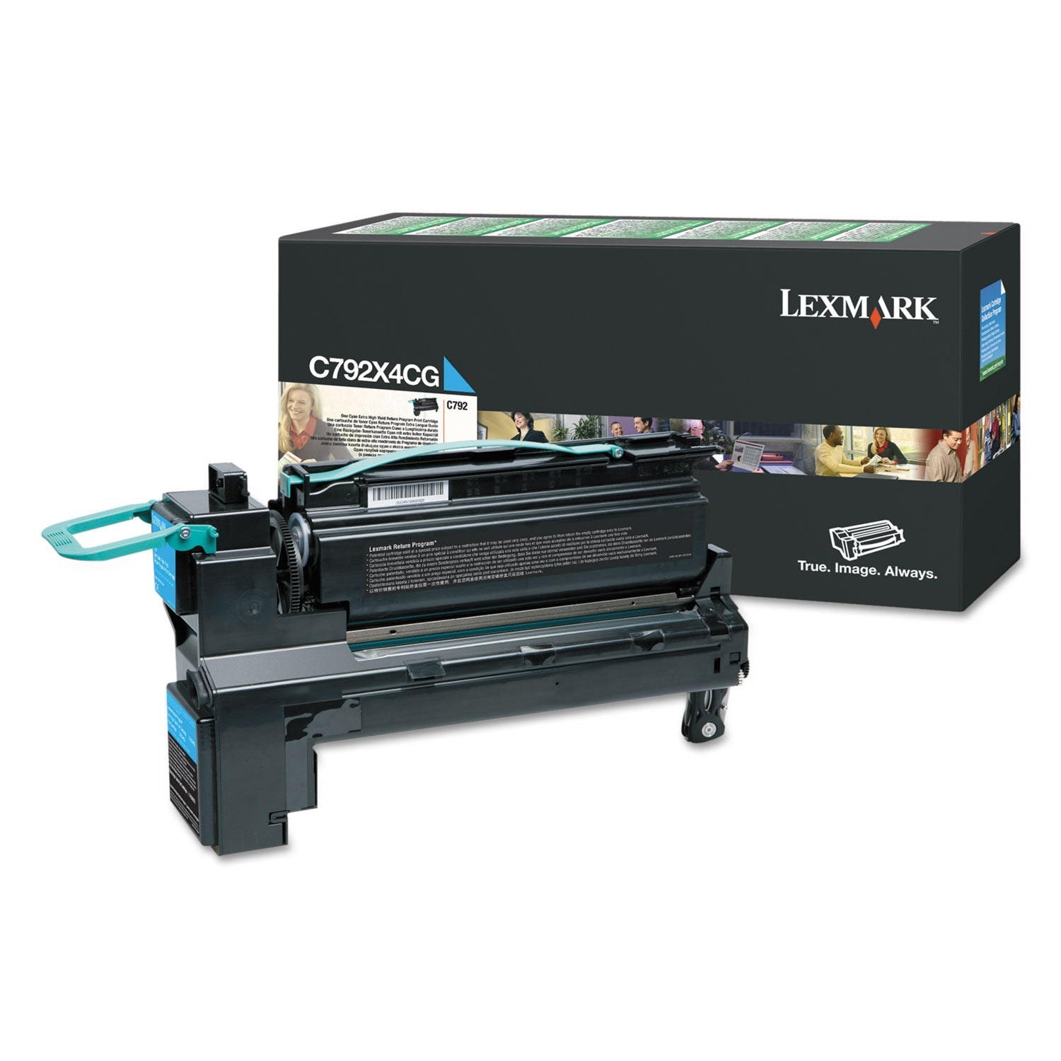 Lexmark C792X4CG High-Yield Toner | Cyan