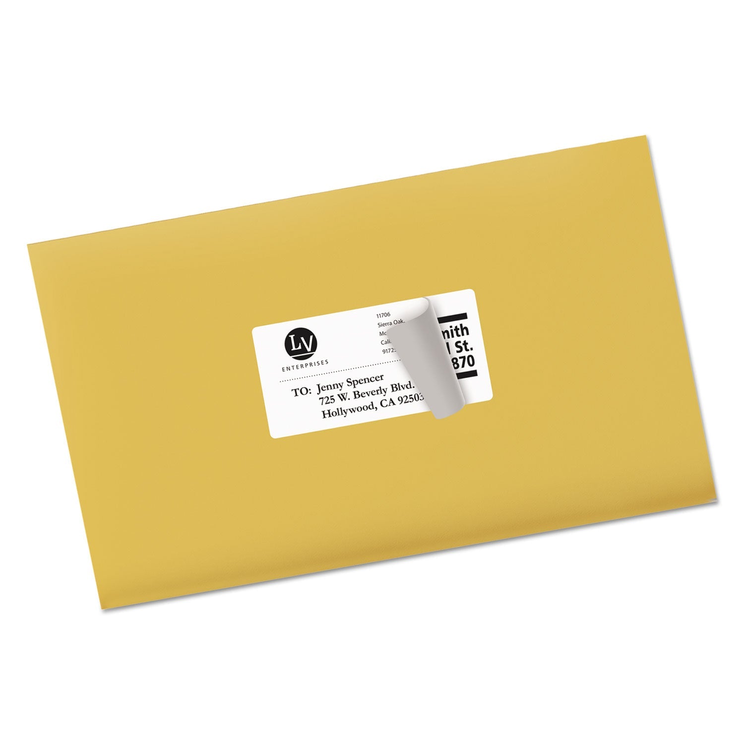 Avery® Shipping Labels W/ Trueblock Technology, Laser Printers, 2 X 4, White, 10/sheet, 25 Sheets/pack