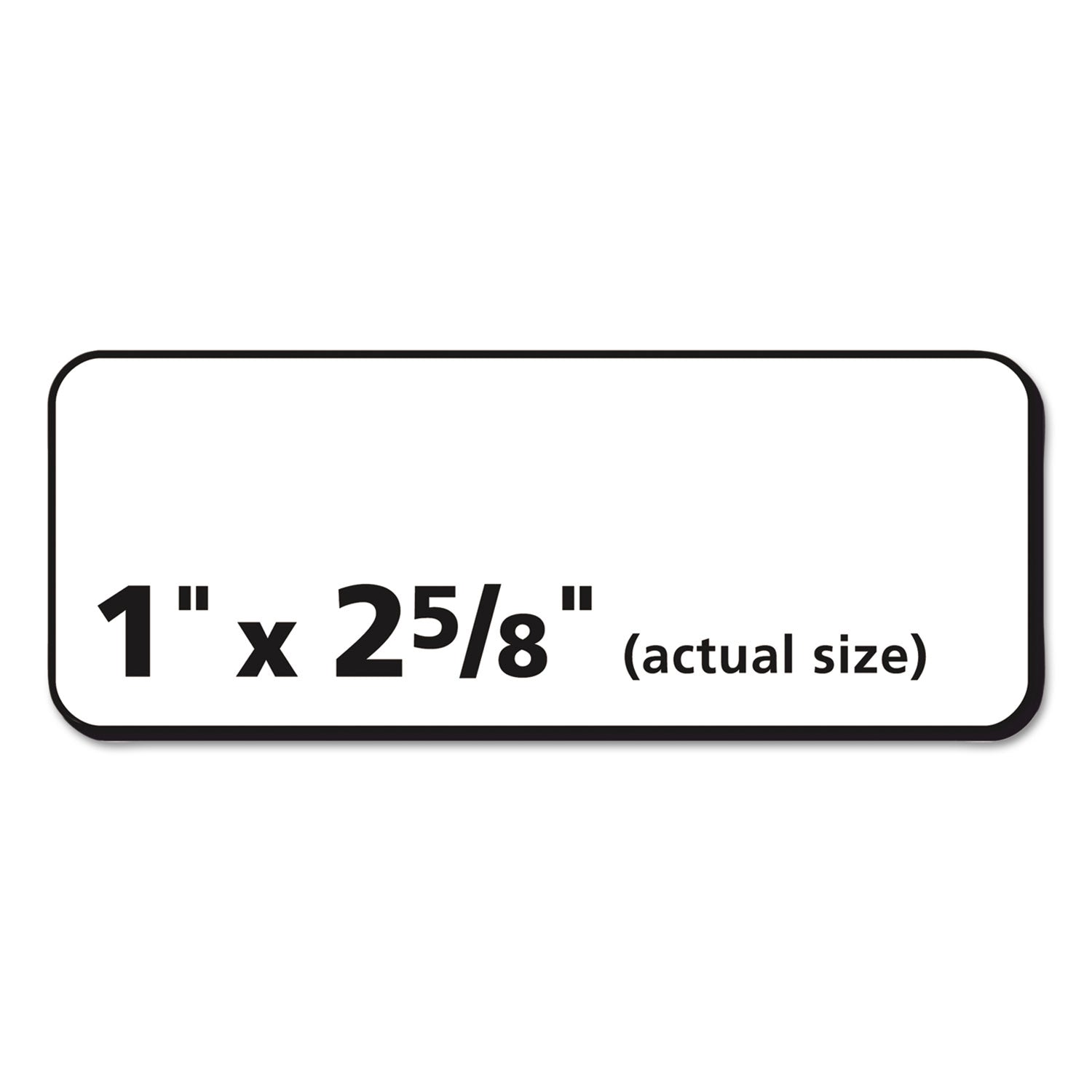Avery® Matte Clear Easy Peel Mailing Labels W/ Sure Feed Technology, Laser Printers, 1 X 2.63, Clear, 30/sheet, 10 Sheets/pack