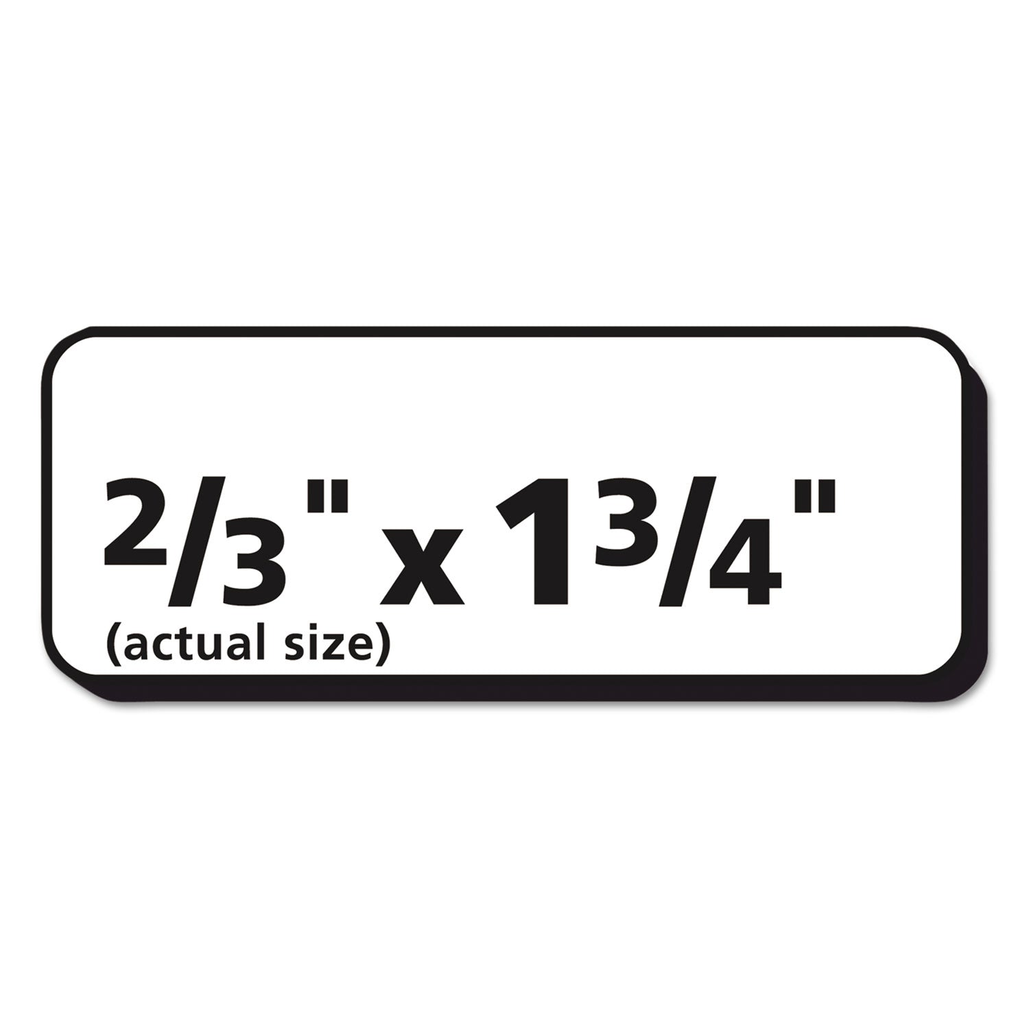 Avery® Matte Clear Easy Peel Mailing Labels W/ Sure Feed Technology, Laser Printers, 0.66 X 1.75, Clear, 60/sheet, 10 Sheets/pack