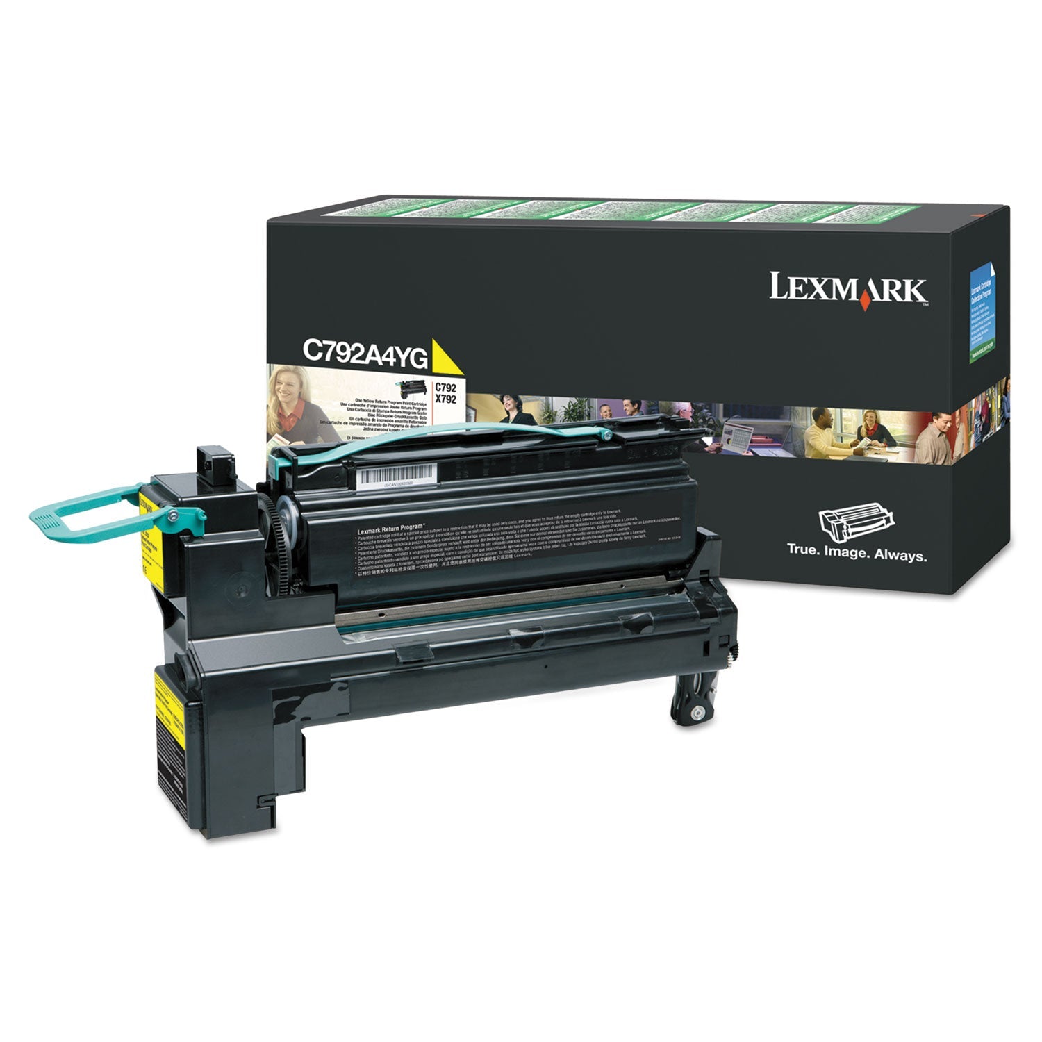 Lexmark C792a4yg Toner | Return Program, Yellow