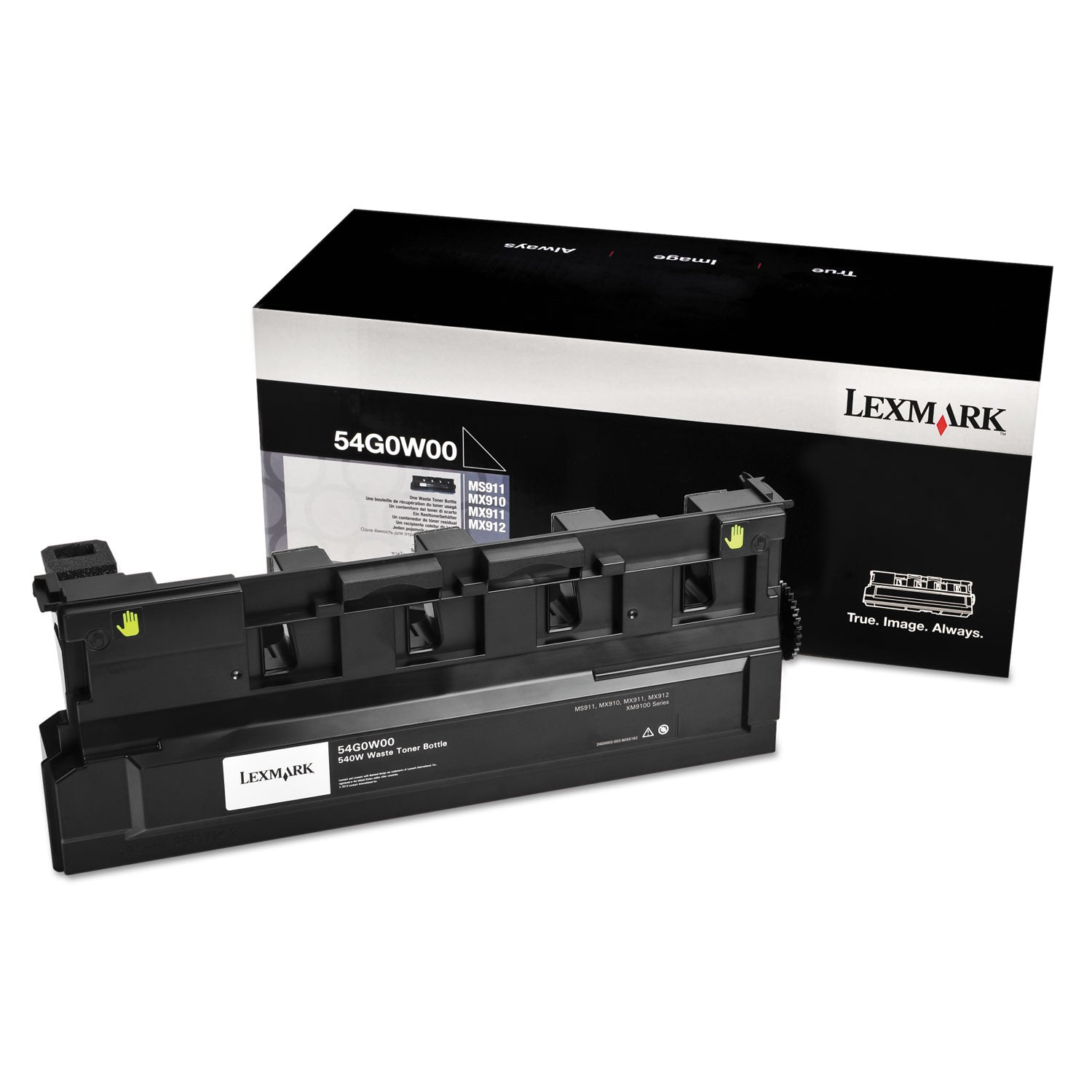 Lexmark™ 54g0w00 Waste Toner Container, 50,000 Page-Yield