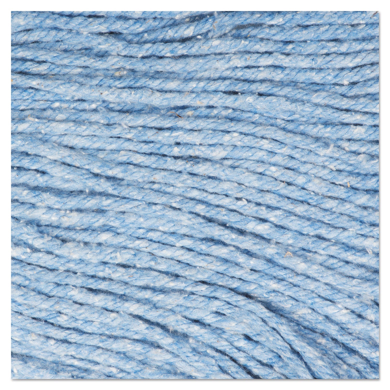 Boardwalk® Super Loop Wet Mop Head, Cotton/synthetic Fiber, 5" Headband, Medium Size, Blue
