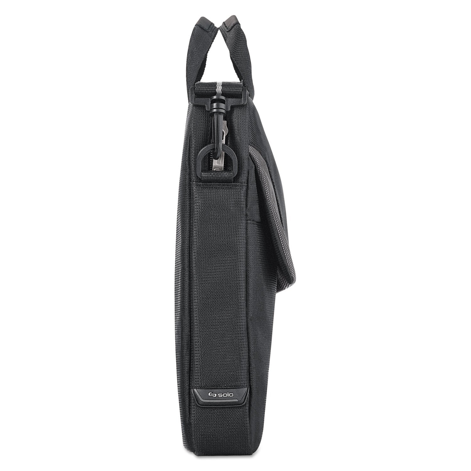 Solo Pro Slim Brief, Fits Devices Up to 16", Polyester, 15.5 x 2 x 11.5, Black - Bloom Skins