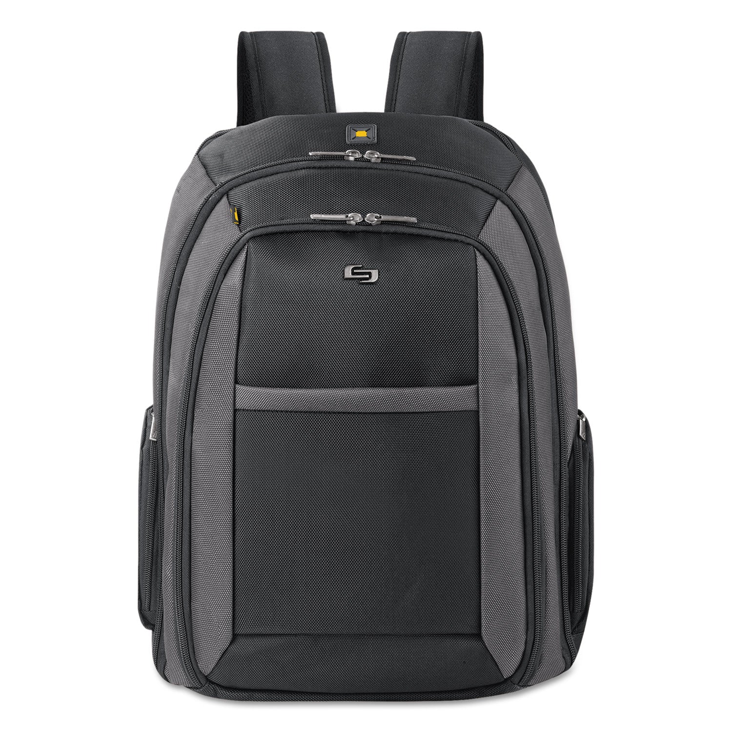Solo Pro CheckFast Backpack, Fits Devices Up to 16", Ballistic Polyester, 13.75 x 6.5 x 17.75, Black