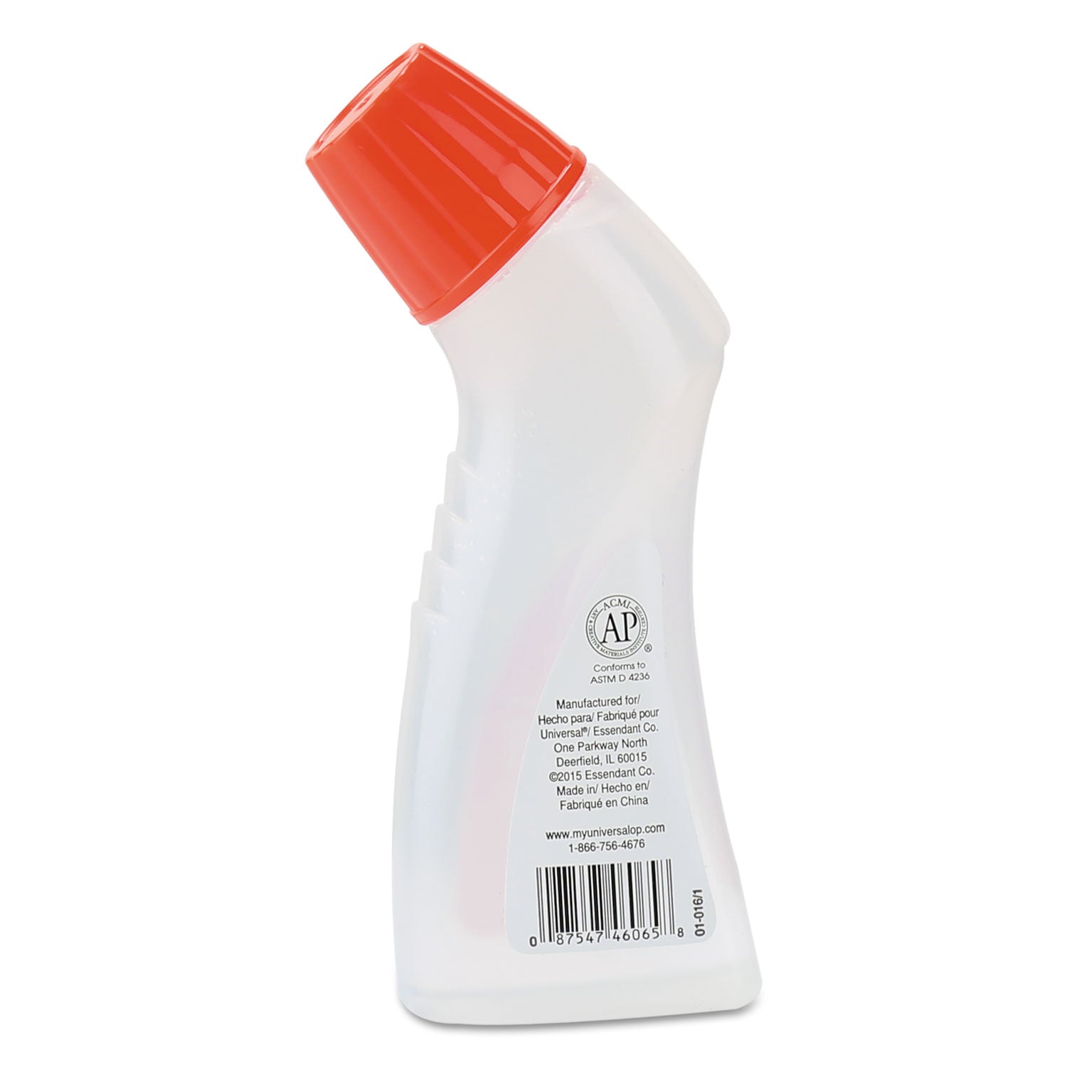 Universal® Envelope Moistener With Adhesive, 2.2 Oz Bottle, Clear