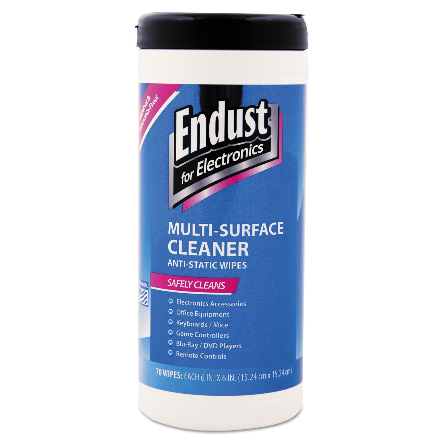 Antistatic Premoistened Wipes for Electronics