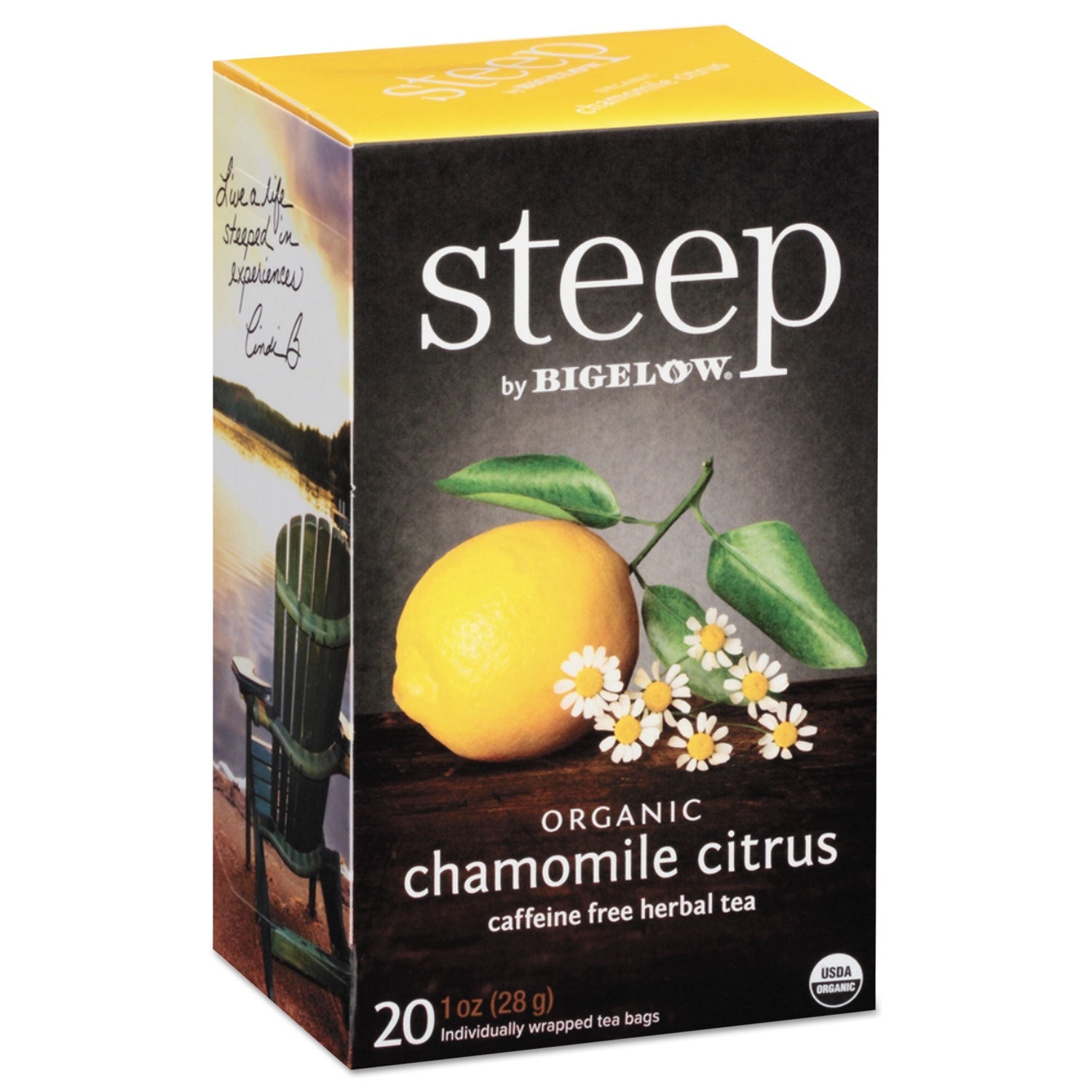 Steep Chamomile Citrus Tea | Organic, 20/Box