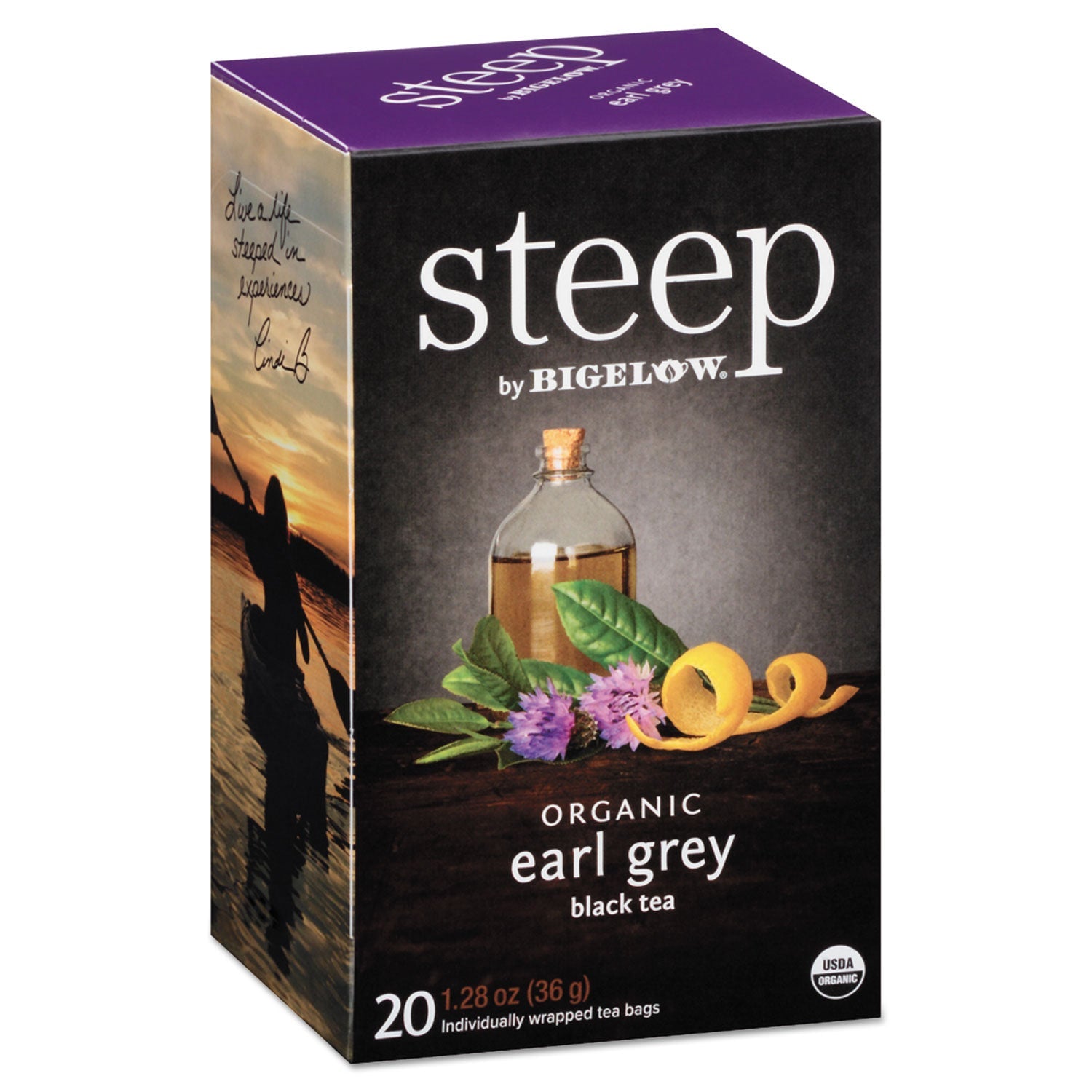 Bigelow Steep Tea | Earl Grey | 20 Bags/Box