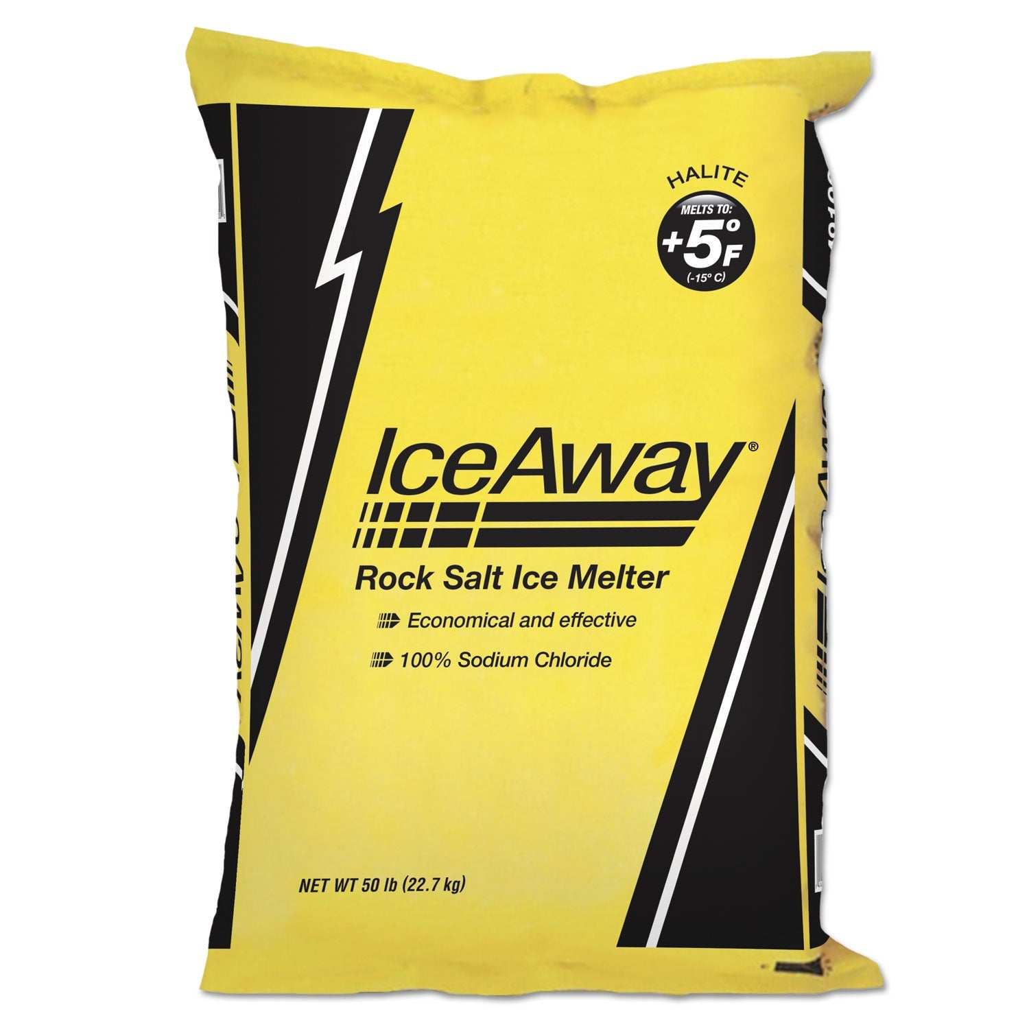 Ice-A-Way® Rock Salt, 50 lb Bag, 49/Pallet - Bloom Skins
