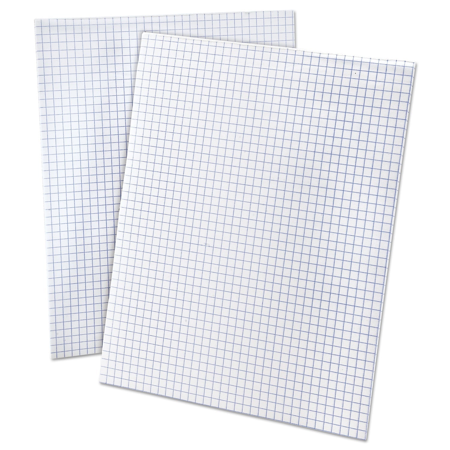 Ampad® Quadrille Pads, Quadrille Rule (4 sq/in), 50 White (Standard 15 lb Bond) 8.5 x 11 Sheets