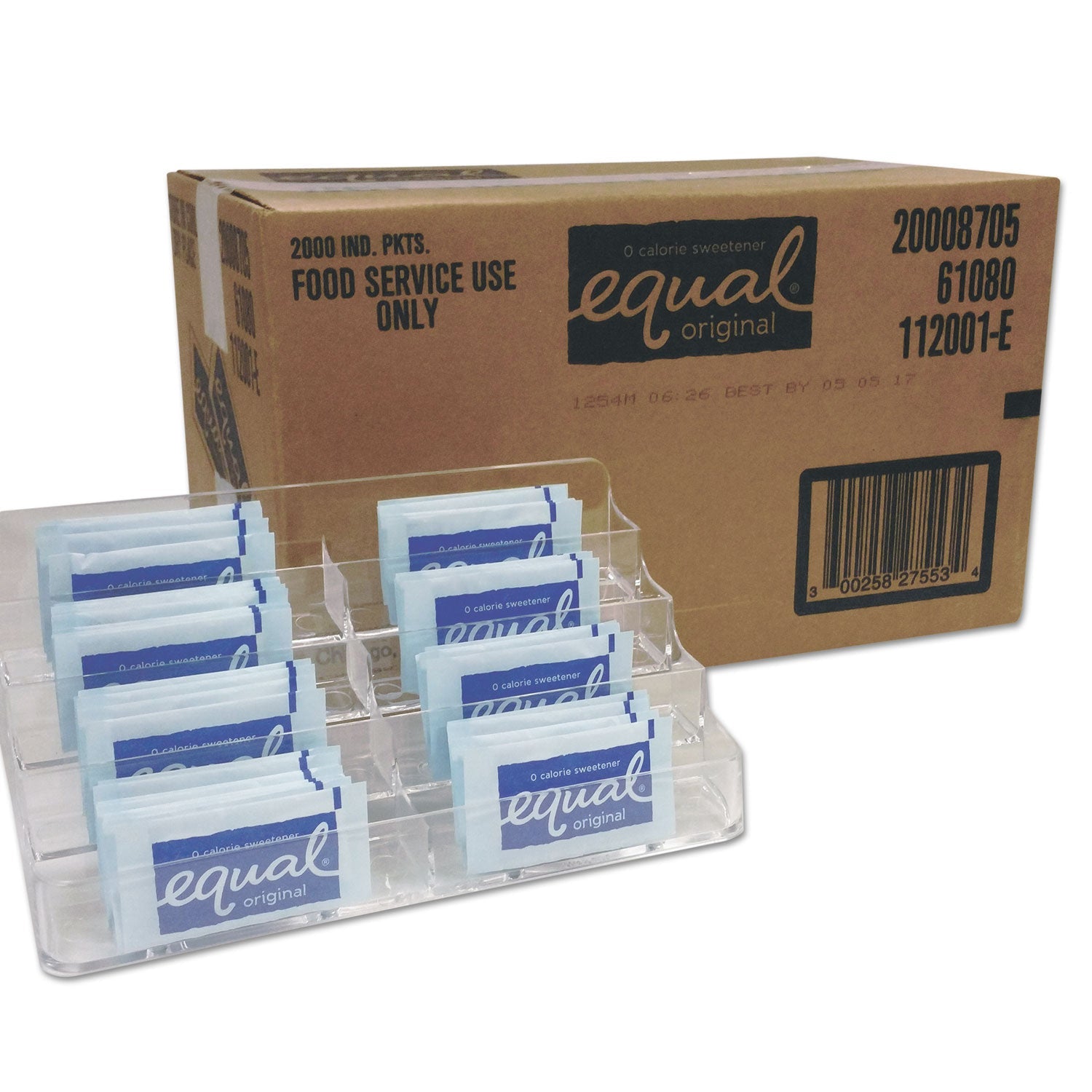 Equal Zero Calorie Sweetener | 2000-Count Packets