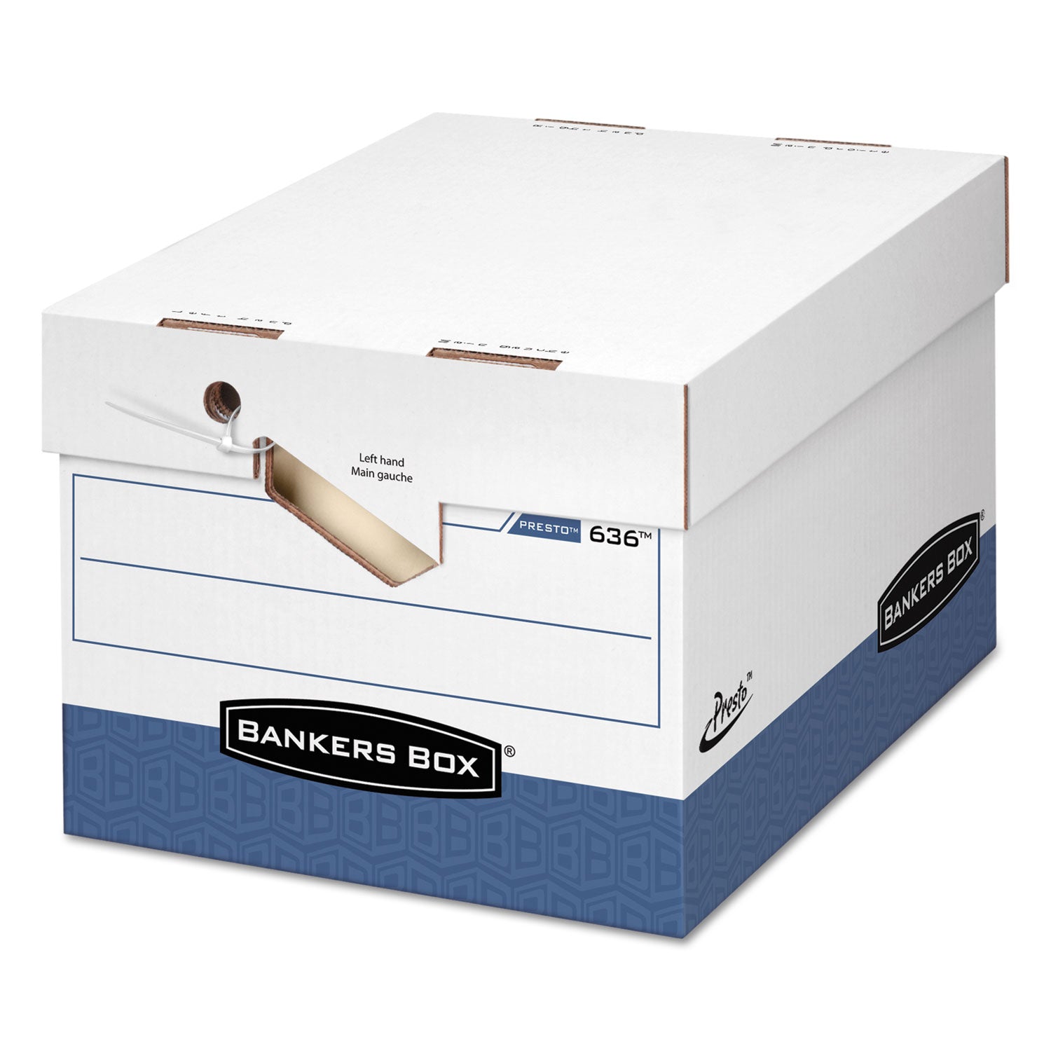 Presto Storage Boxes | Ergonomic Letter/Legal 12pk
