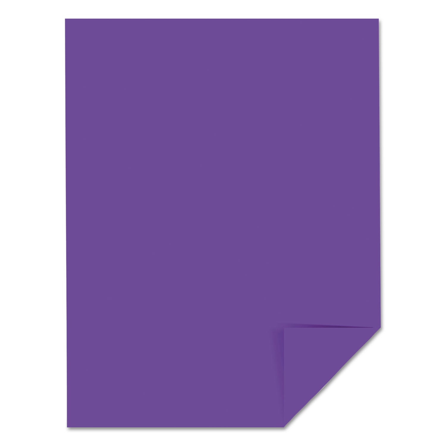 Astrobrights® Color Cardstock, 65 lb Cover Weight, 8.5 x 11, Gravity Grape, 250/Pack